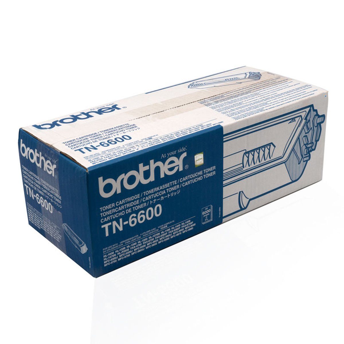 Brother Tonerkartusche Brother TN6600 TN-6600 Toner Schwarz