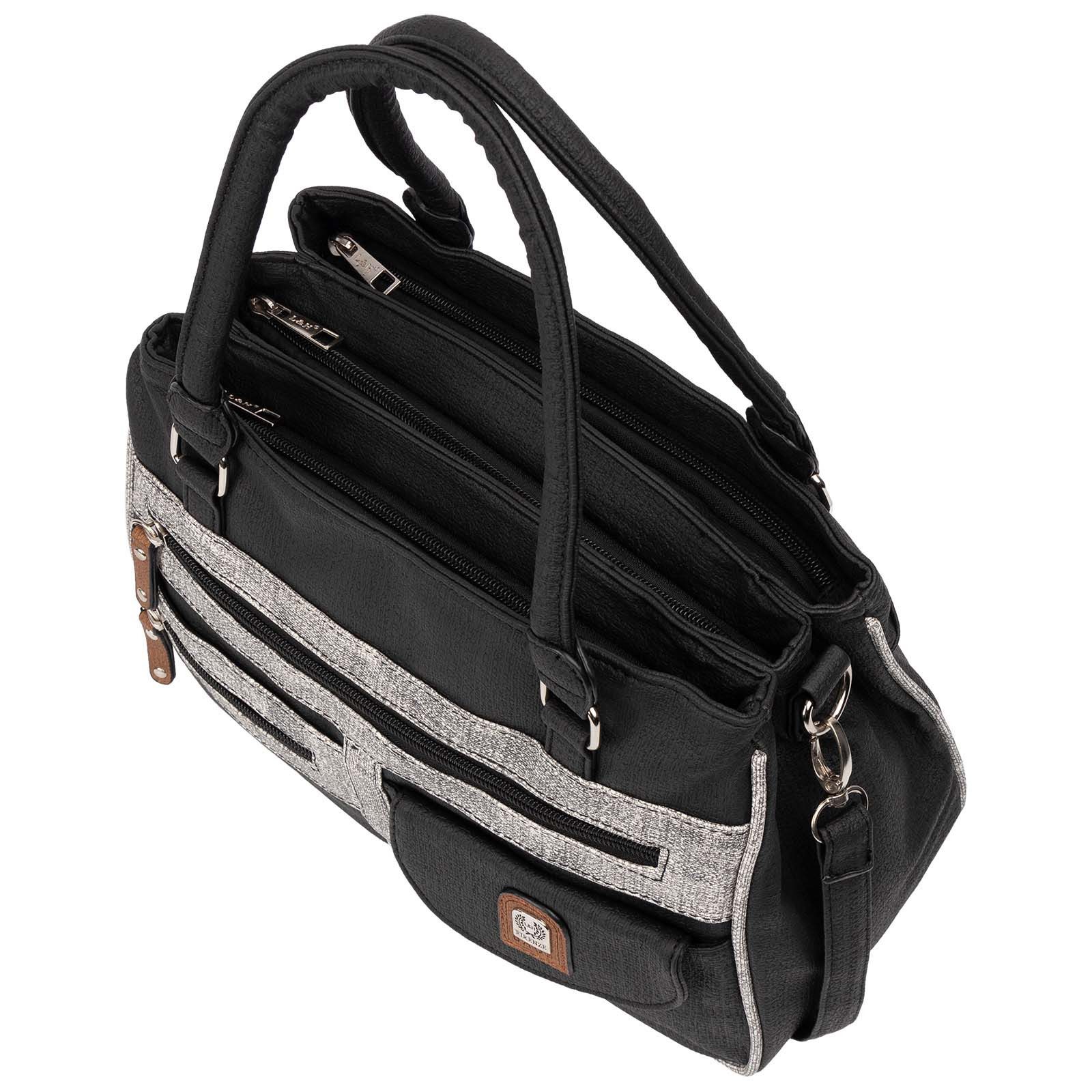 EAAKIE Umhängetasche Damen Tasche Schultertasche Umhängetasche Leder Optik Handtasche, als Schultertasche, Umhängetasche tragbar – Bild 4 von 5