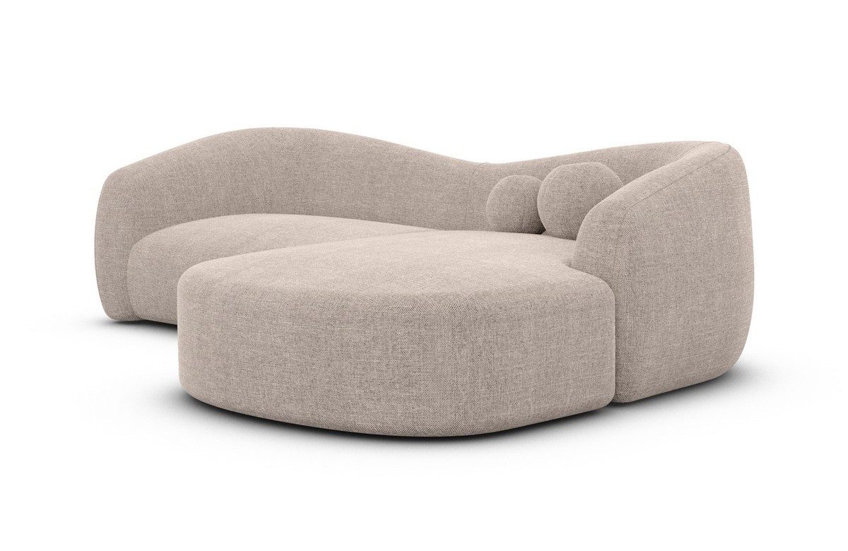 Sofa Dreams Ecksofa Sofa Loungesofa Polster Stoff Eckcouch Murcia L Form kurz