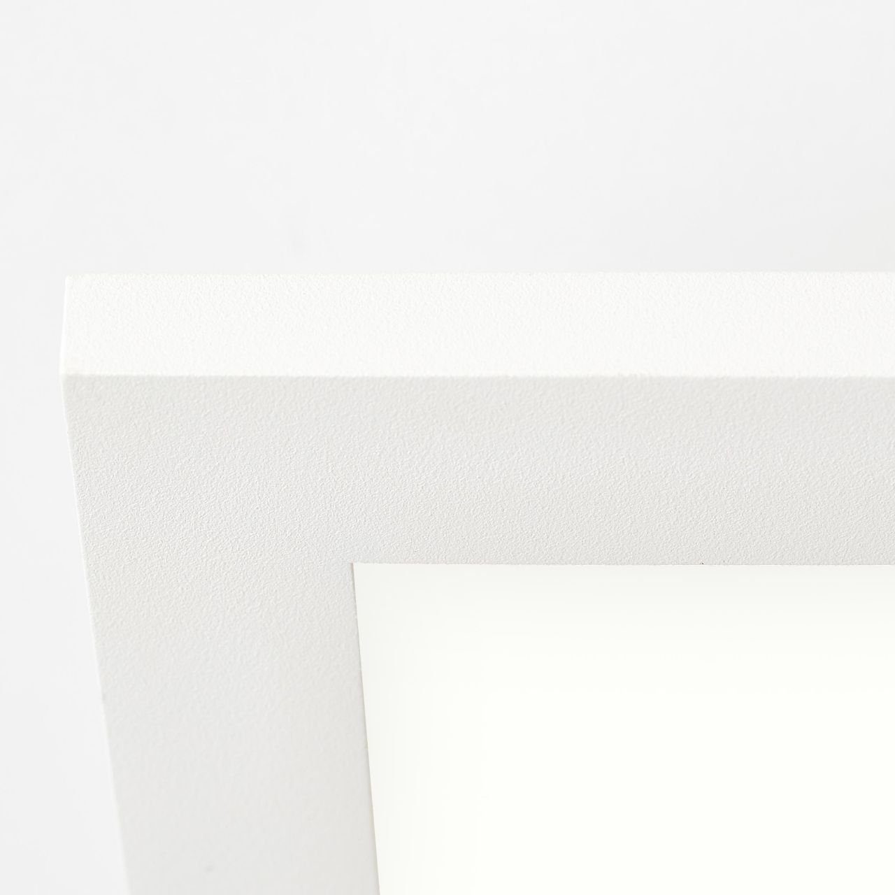 Lampe LED weiß/kaltweiß Brilliant Deckenaufbau-Paneel 40W 60x60cm Deckenleuchte 1x Buffi 4000K, LED Buffi,