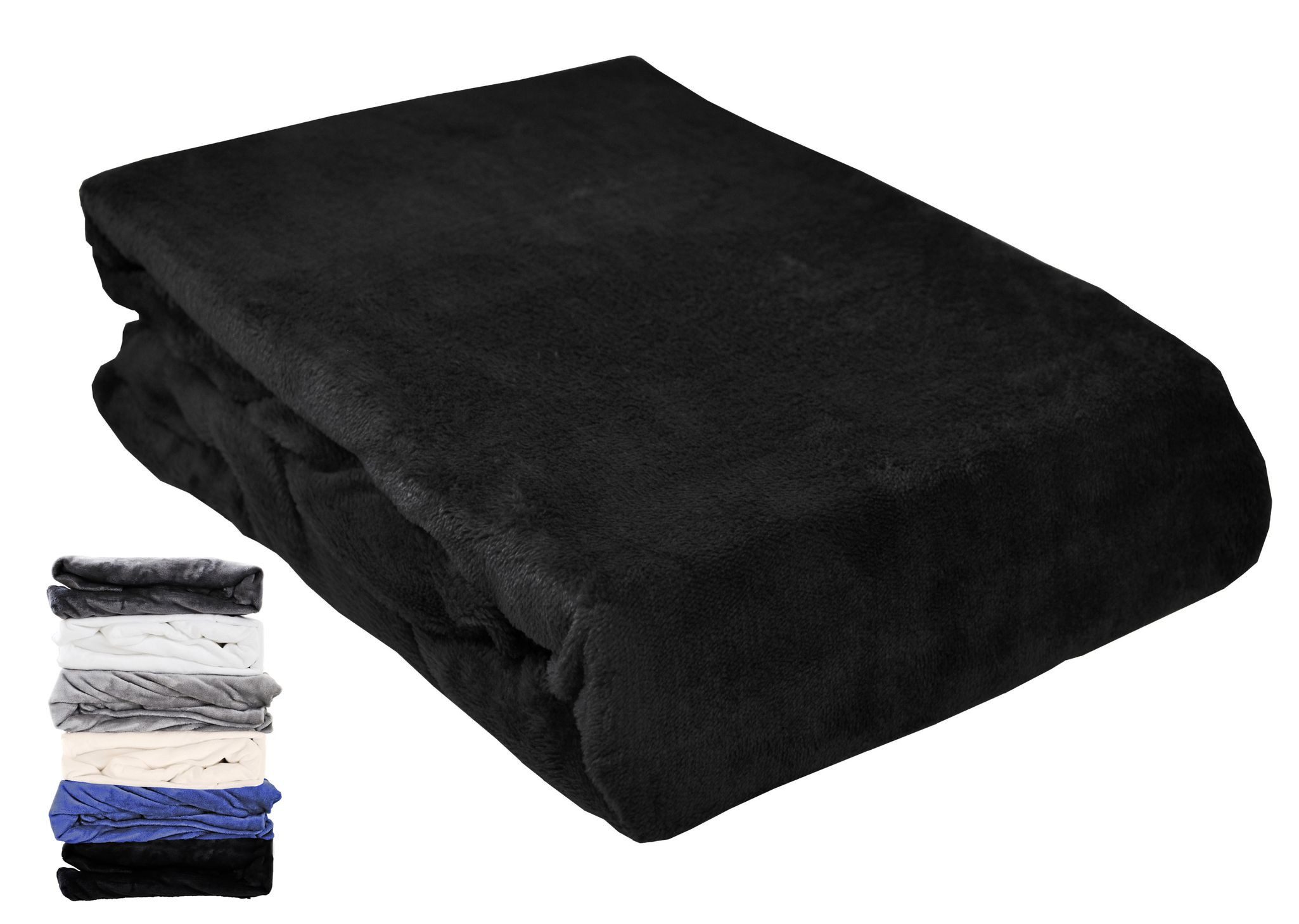 JACK Spannbettlaken Teddy Flausch Cashmere Touch Weiß Grau Anthrazit, Fleece, Gummizug: Rundumgummizug, (1 Stück), Teddy Plüsch, kuschlig, weiche Oberfläche, superweicher Cashmere-Touch