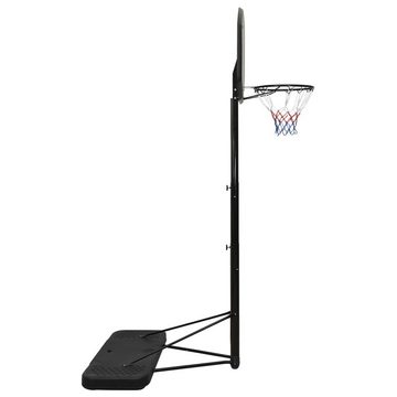vidaXL Basketballkorb Basketballständer Schwarz 258-363 cm Polyethylen