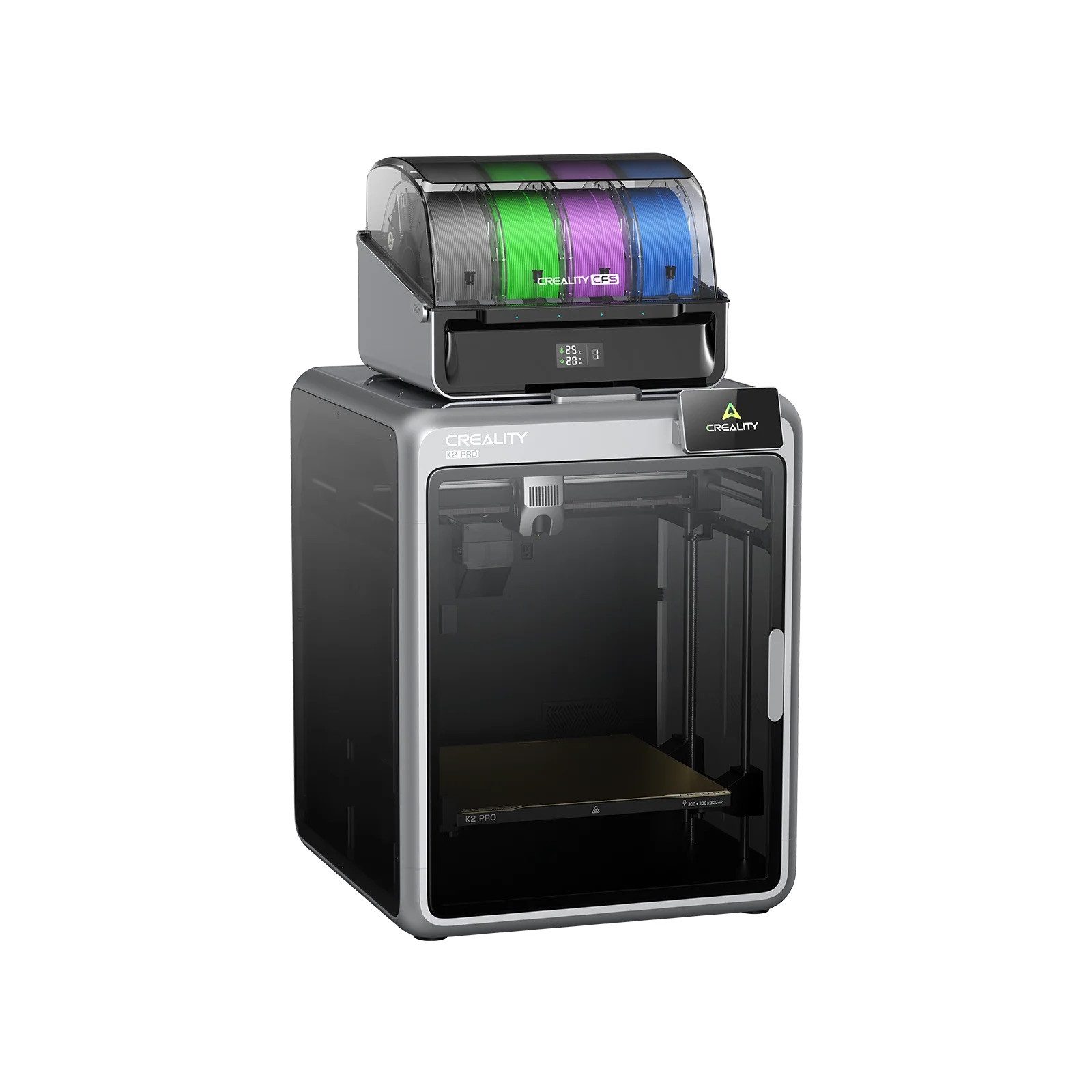 Creality 3D 3д принтер Creality K2 Pro Combo mehrfarbig 3д принтер, Kompatibel mit allen gängigen Filamenten