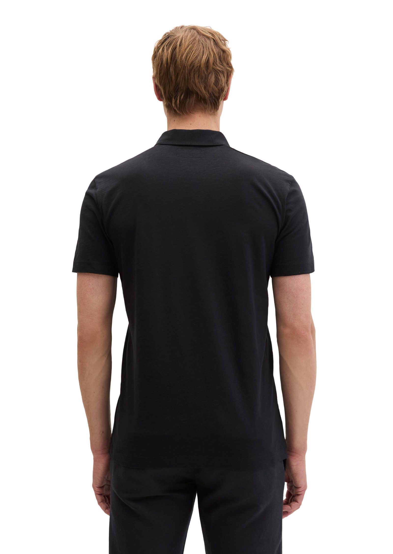 Marc O'Polo Poloshirt aus reiner Bio-Baumwolle