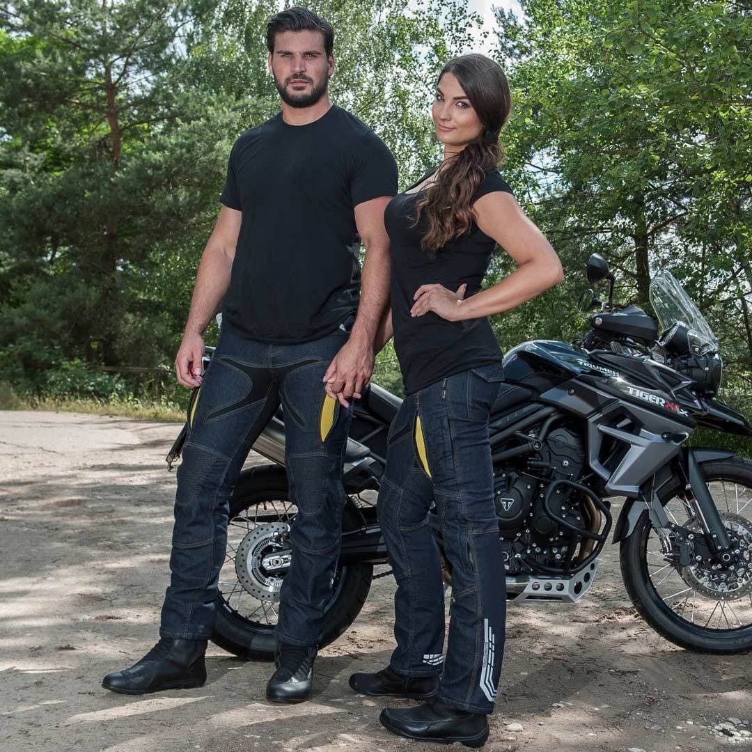 Trilobite Motorradhose Probut X-Factor Motorradjeans Knieprotektoren enthalten,wasserdicht