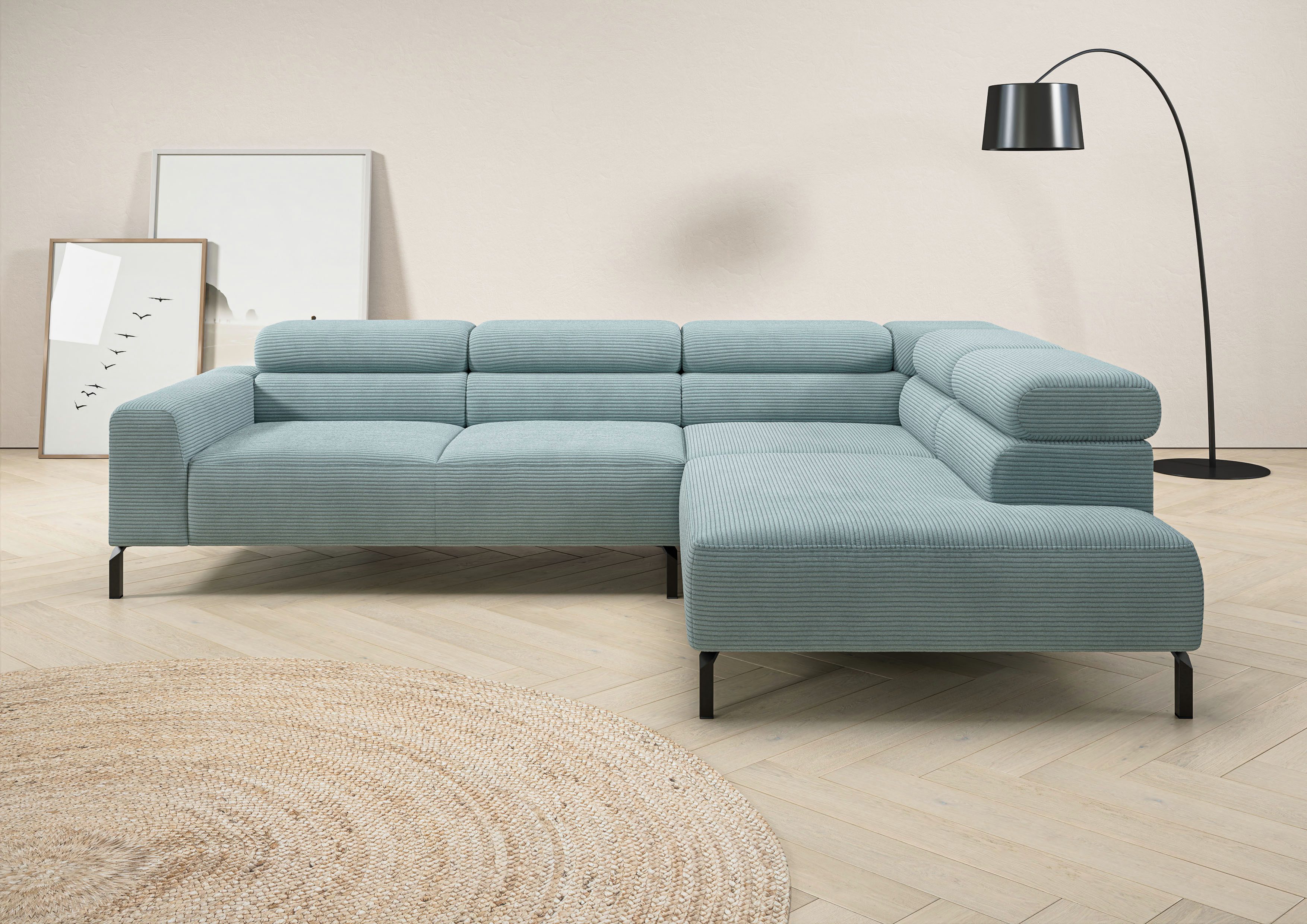 Places of Style Ecksofa Antonelli, L-Form, günstig online kaufen
