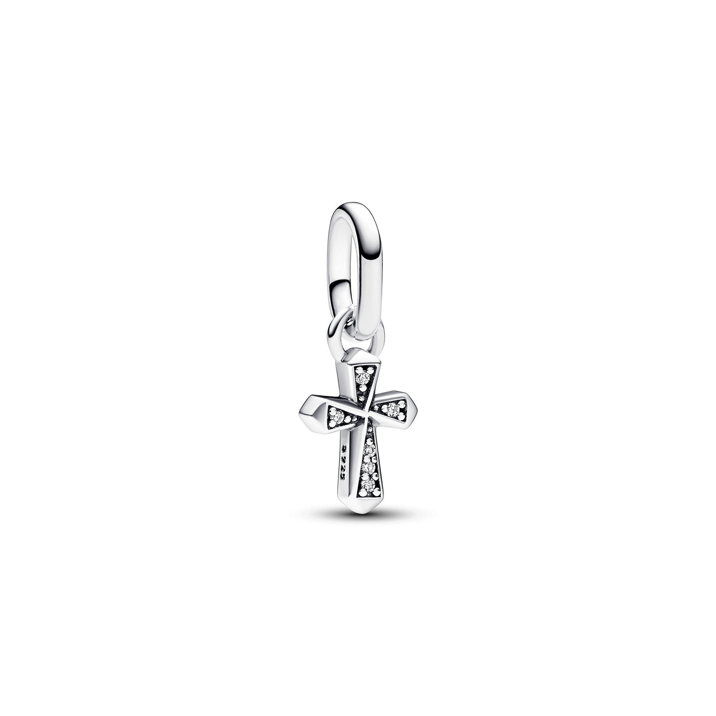 Pandora Bead Pandora ME Mini Charm Cross 793044C01 Silber