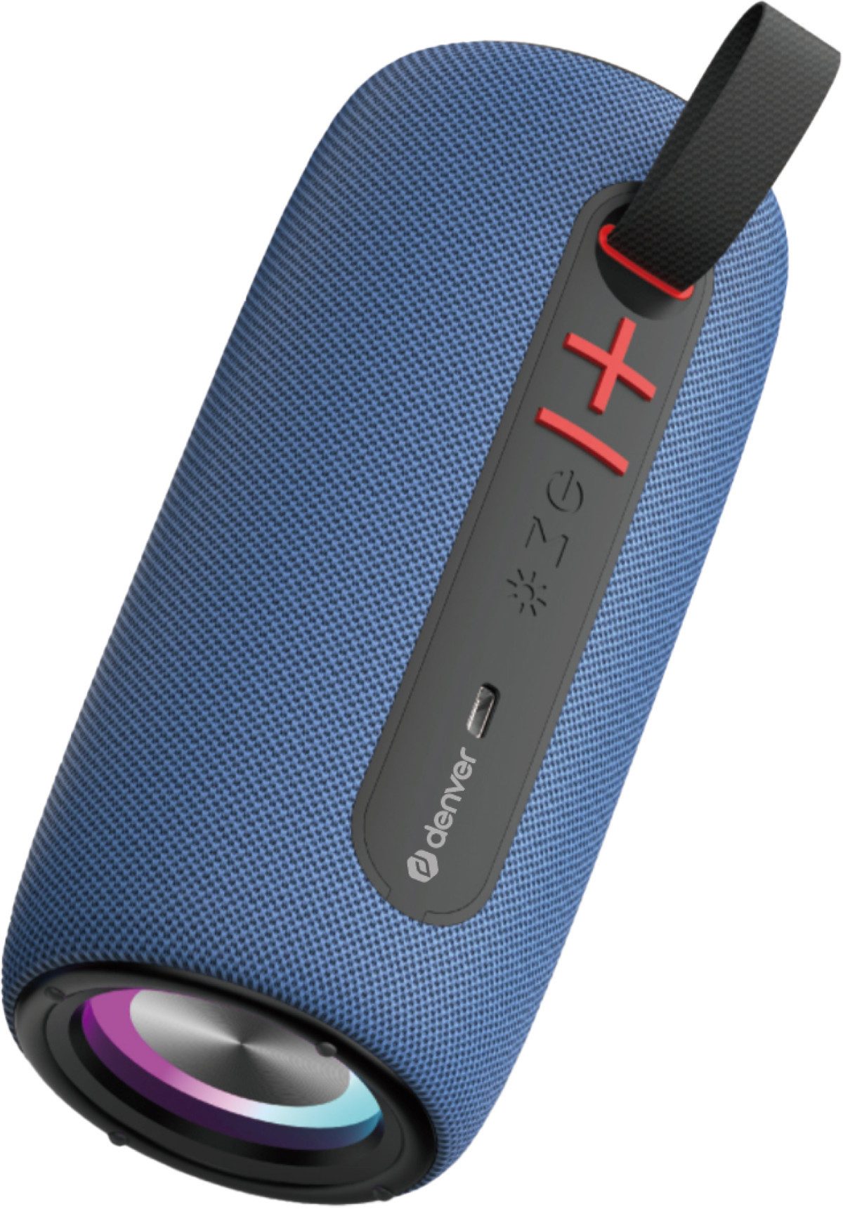 Denver BTL-360BD Bluetooth-Speaker (10 W, RGB- Lichtfunktion, TWS-FUnktion, Freisprecheinrichtung)