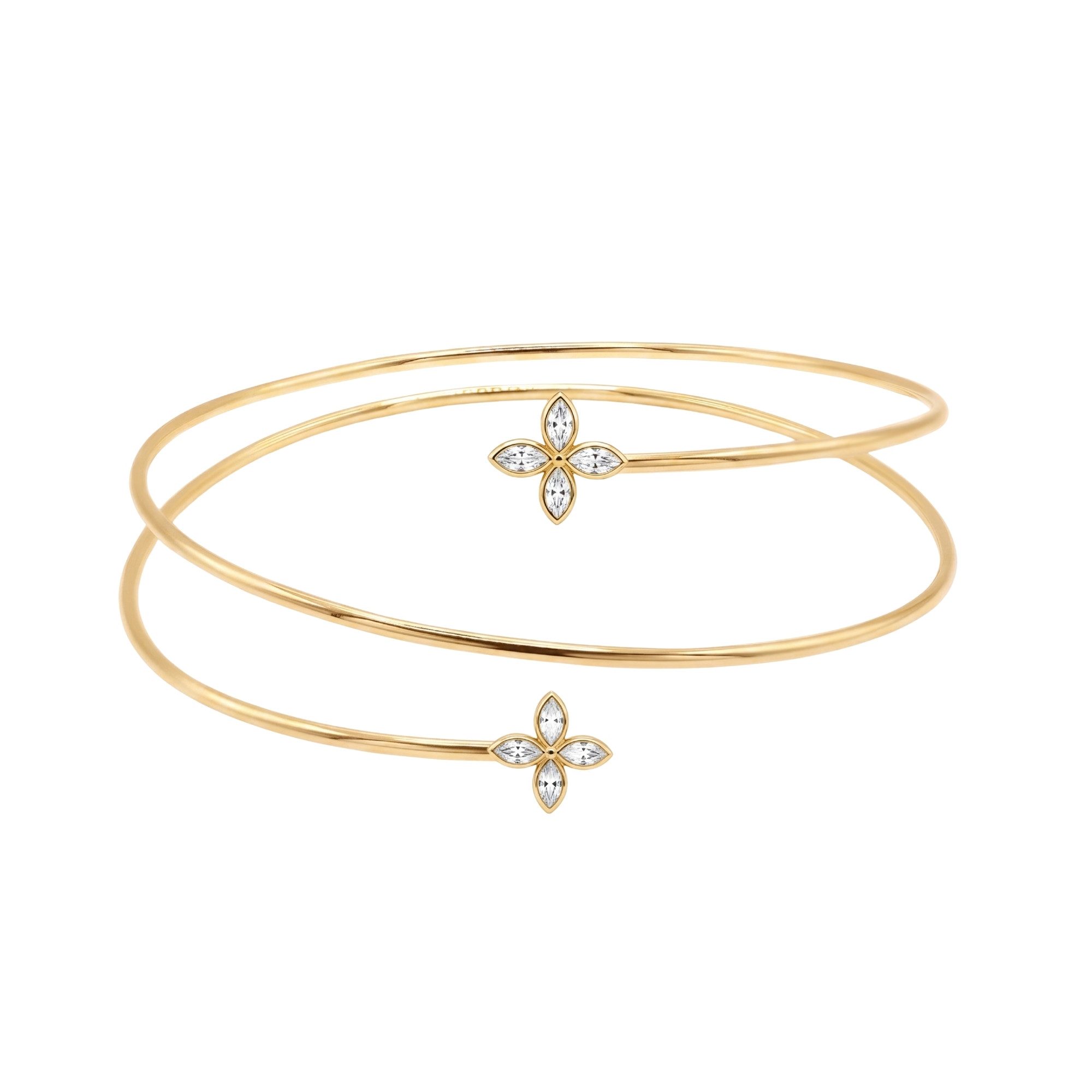 Heideman Armband Serena goldfarben (Armband, inkl. Geschenkverpackung), Upper arm cuff Damen