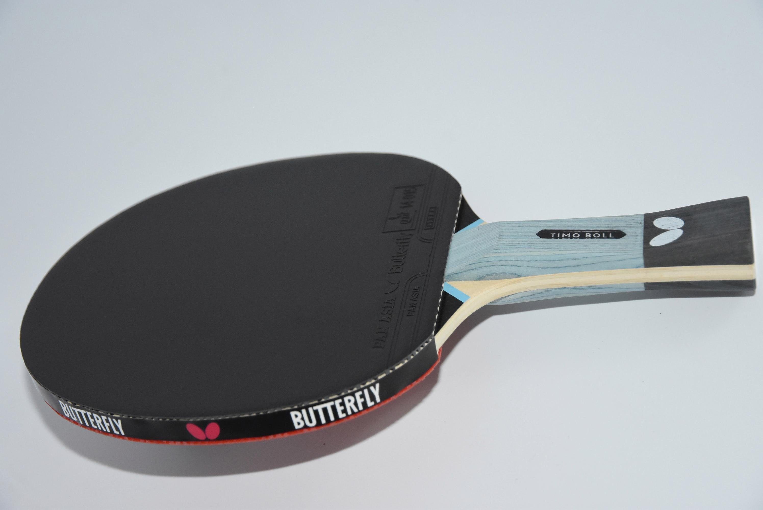 Tischtennisschläger "smart.grip" Grifftechnologie SG77, Boll Butterfly Einzigartige Timo