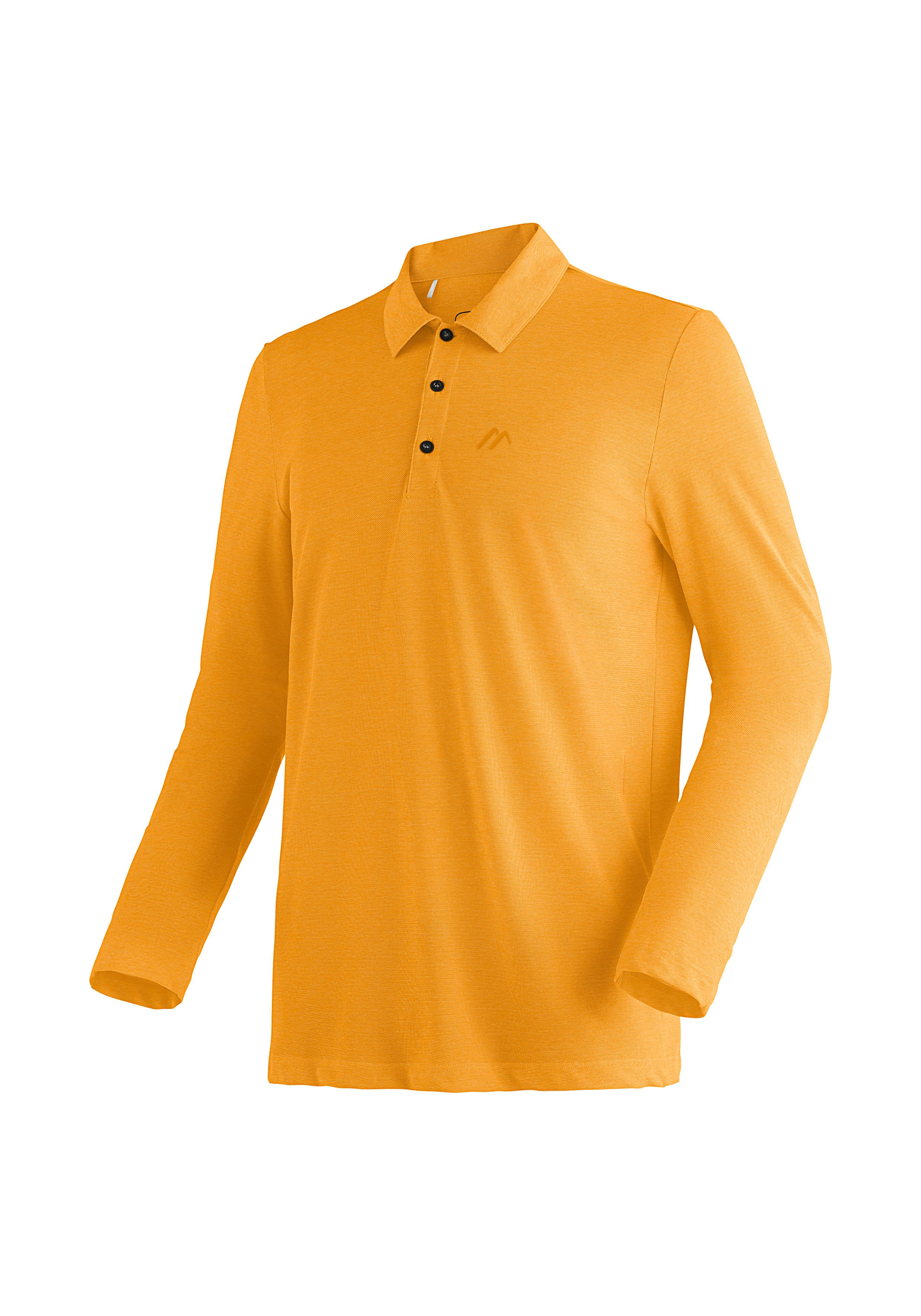 Maier Sports Langarm-Poloshirt Long Pique Polo M