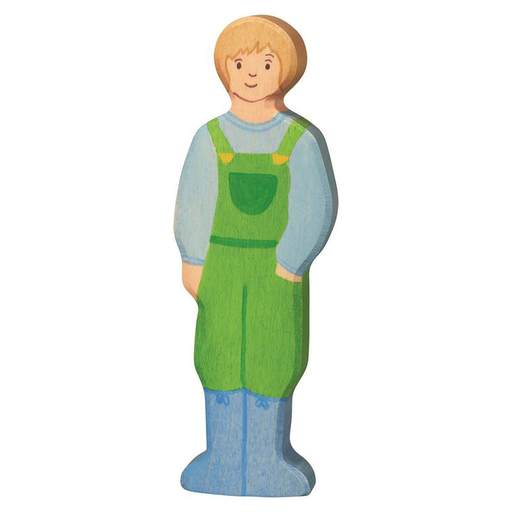 Holztiger Spielfigur HOLZTIGER Bauer aus Holz