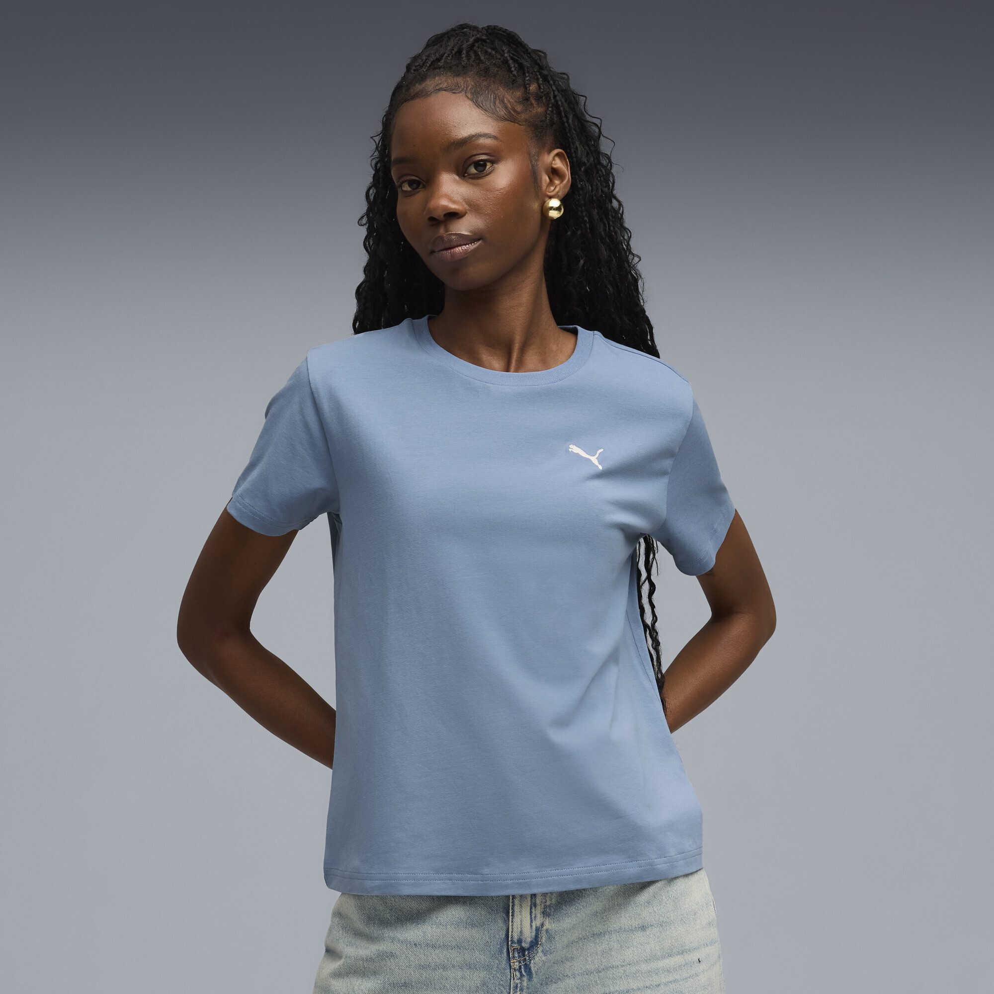 PUMA T-Shirt Wardrobe Essentials Comfort T-Shirt günstig online kaufen