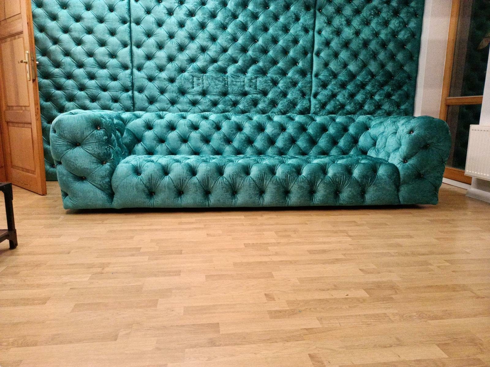 JVmoebel Chesterfield-Sofa, Sitzer 4 Chesterfield Möbel Design Italienische Luxus Sofa
