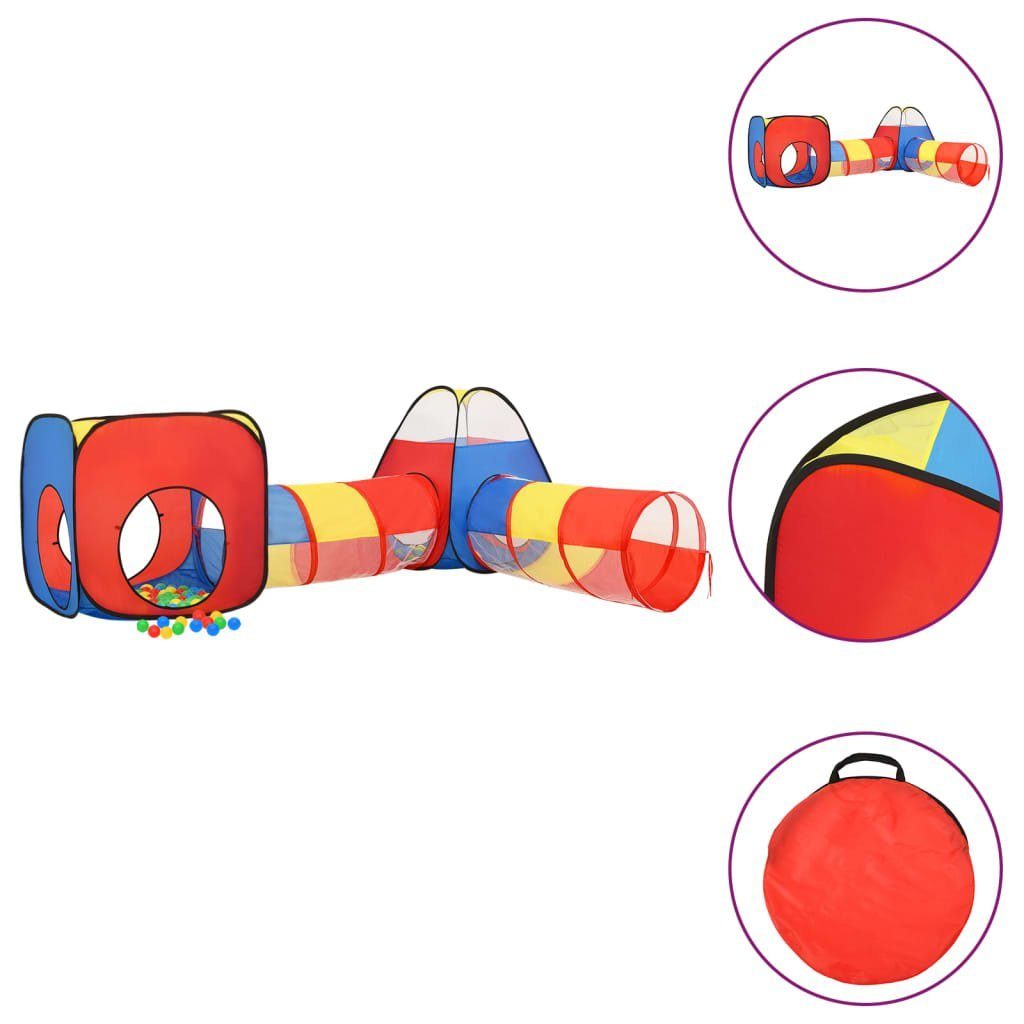 Mehrfarbig 190x264x90 cm Spielzelt Kinder-Spielzelt Tunnelzelt vidaXL