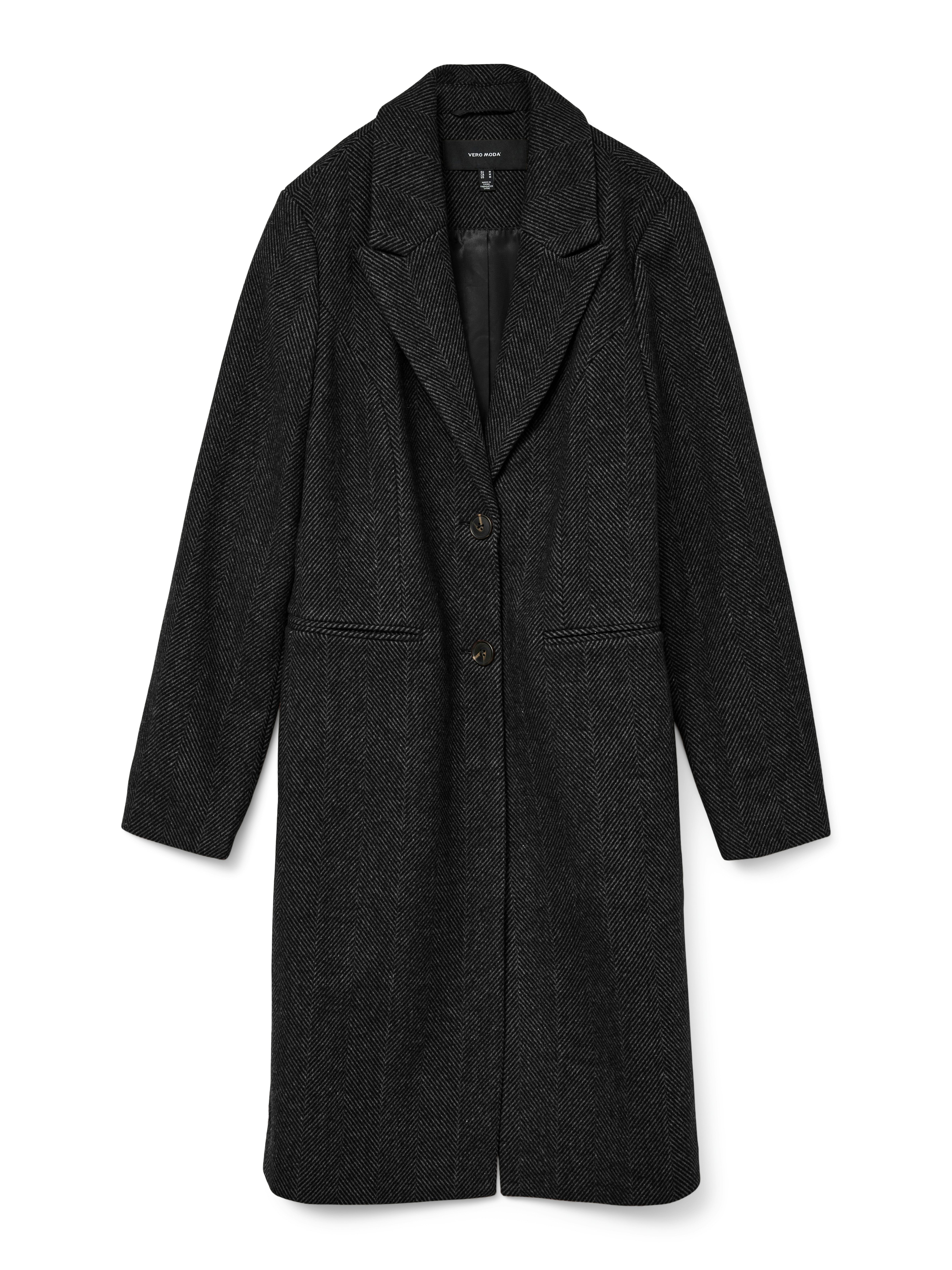Vero Moda Langmantel VMBLAZA HERINGBONE LONG günstig online kaufen