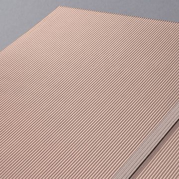 Sigel Notizbuch Notizbuch - liniert - ca. A5 - rosa - Hardcover -, Hardcover, Gummibandverschluss, Stiftschlaufe