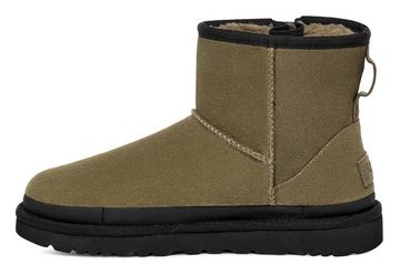 UGG CLASSIC MINI ZIPPER TAPE Schlupfboots mit Reißverschluss