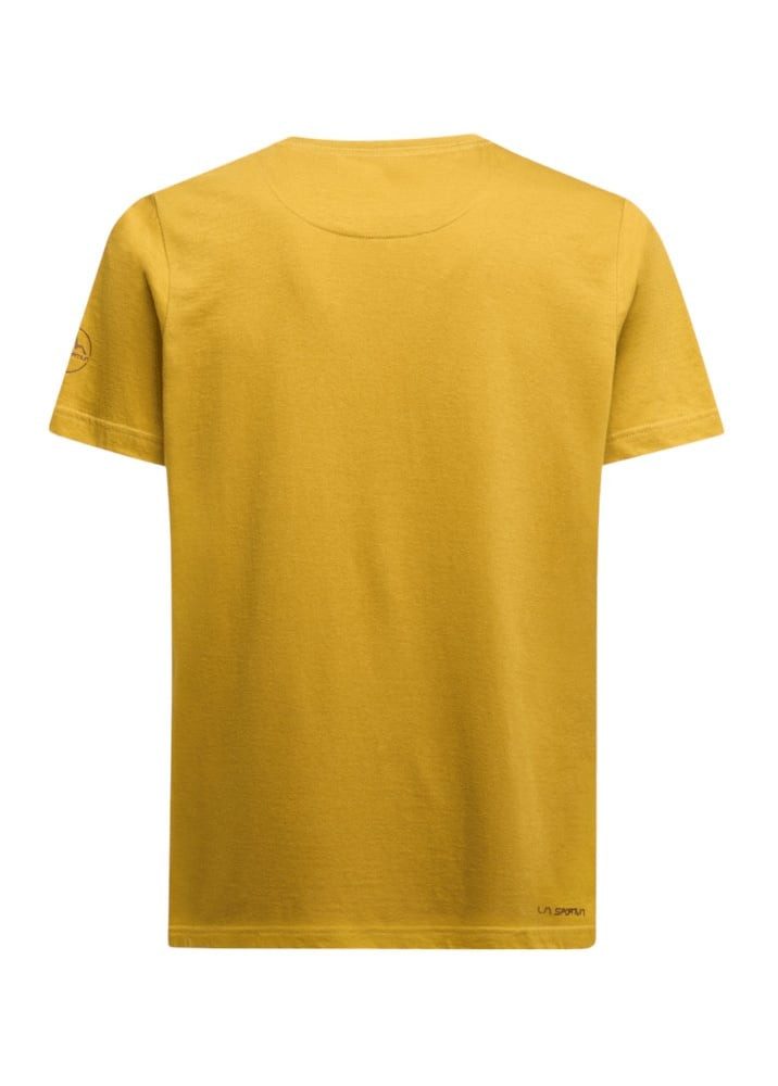 La Sportiva T-Shirt Wander-/Freizeit Van (Baumwolle) savanagelb Herren