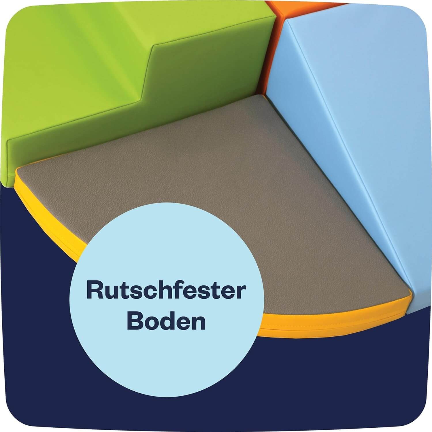 IGLUSoftplay IGLU SET 28 Explorer - verschiedenen Farben - Schaumstoffbaustein SET Spielbauklötze, (Set), Produktursprung: Lettland, Altersempfehlung: 1–2 Jahre,5 kg / 3