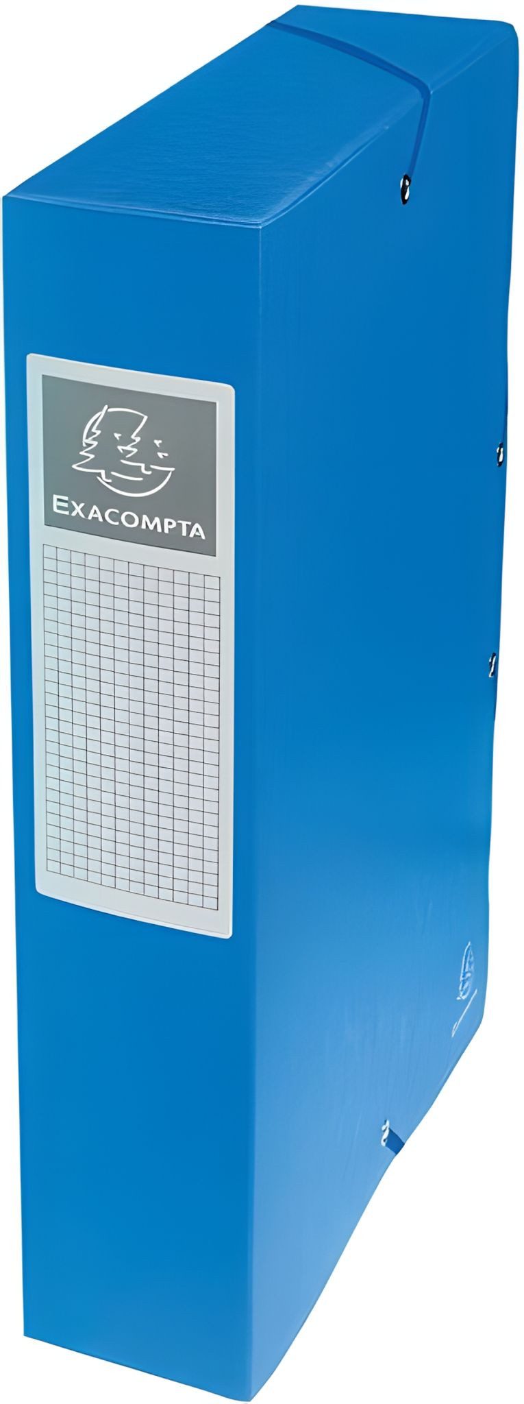 EXACOMPTA Aufbewahrungsbox Exacompta ArchivboxmE 60mm Manila blau