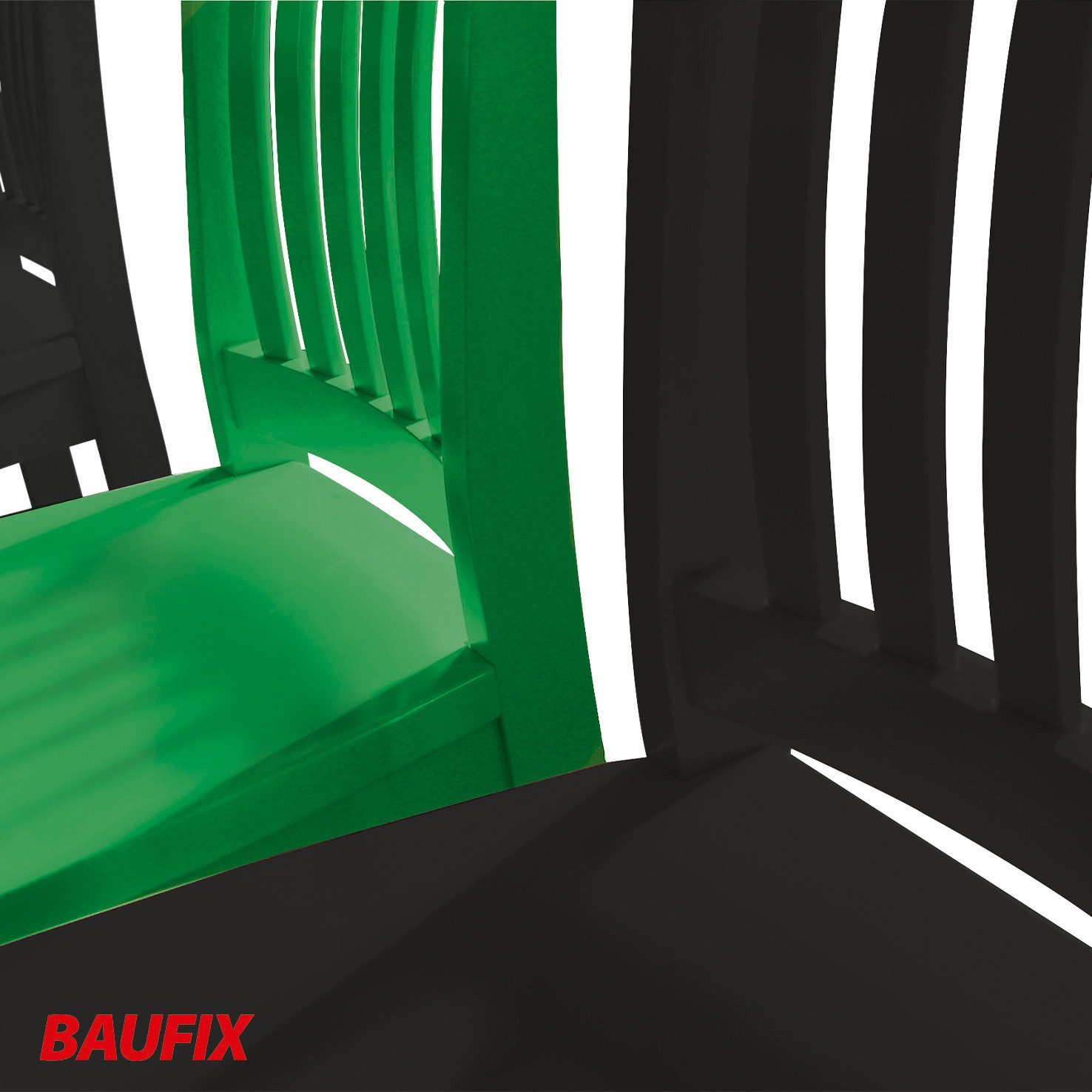 Baufix Lack Buntlack seidenmatt, 1 Liter für ca. 10 m², Lackfarbe, für Holzverkleidungen, Fachwerk, Holzhäuser, Schindeln & Zäune