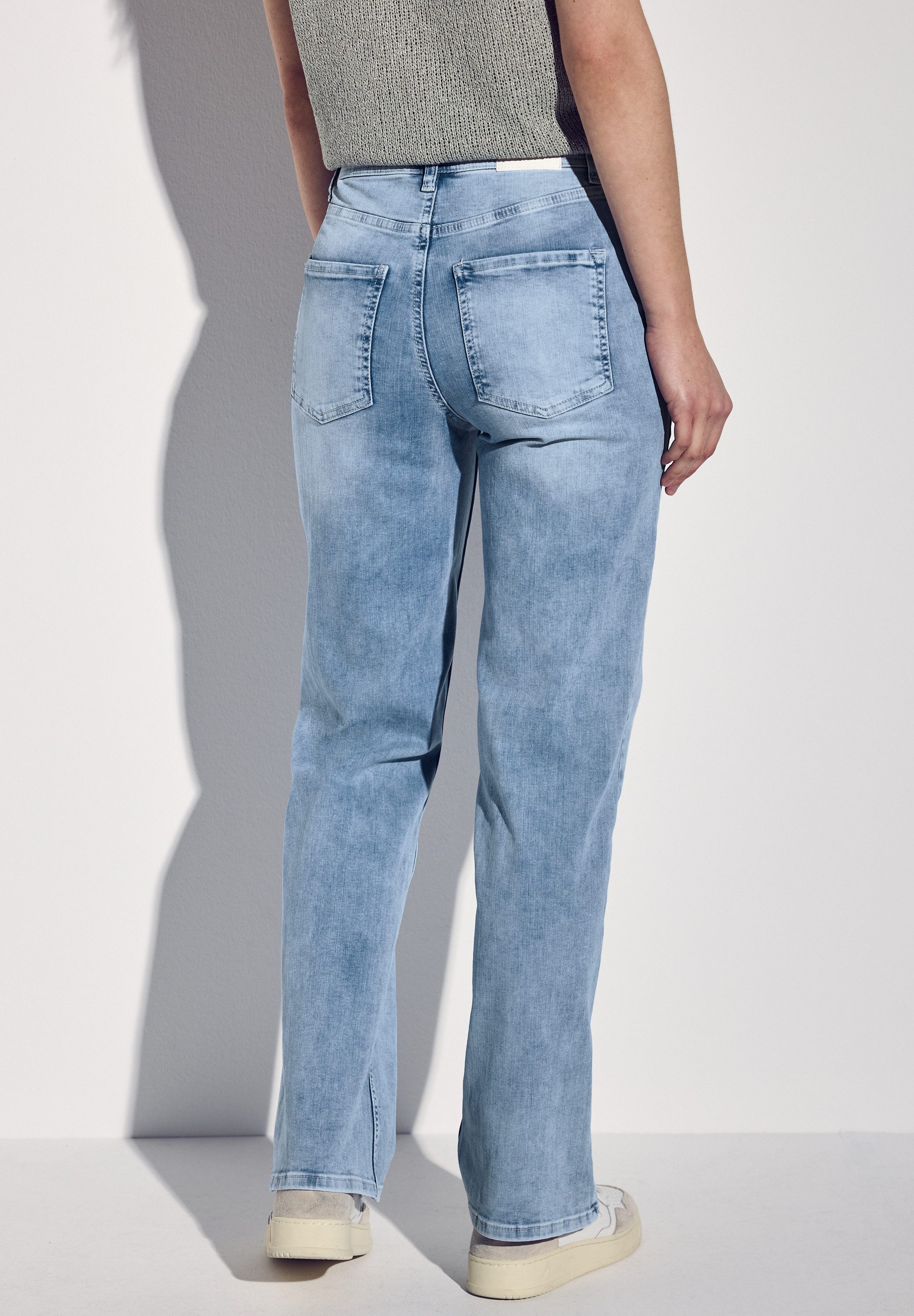 STREET ONE Comfort-fit-Jeans, High Waist günstig online kaufen