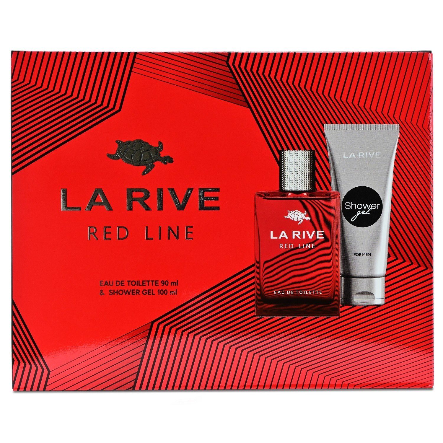 & Duft-Set Geschenkset RIVE - Red La Toilette - Rive de Line Eau Duschbad LA
