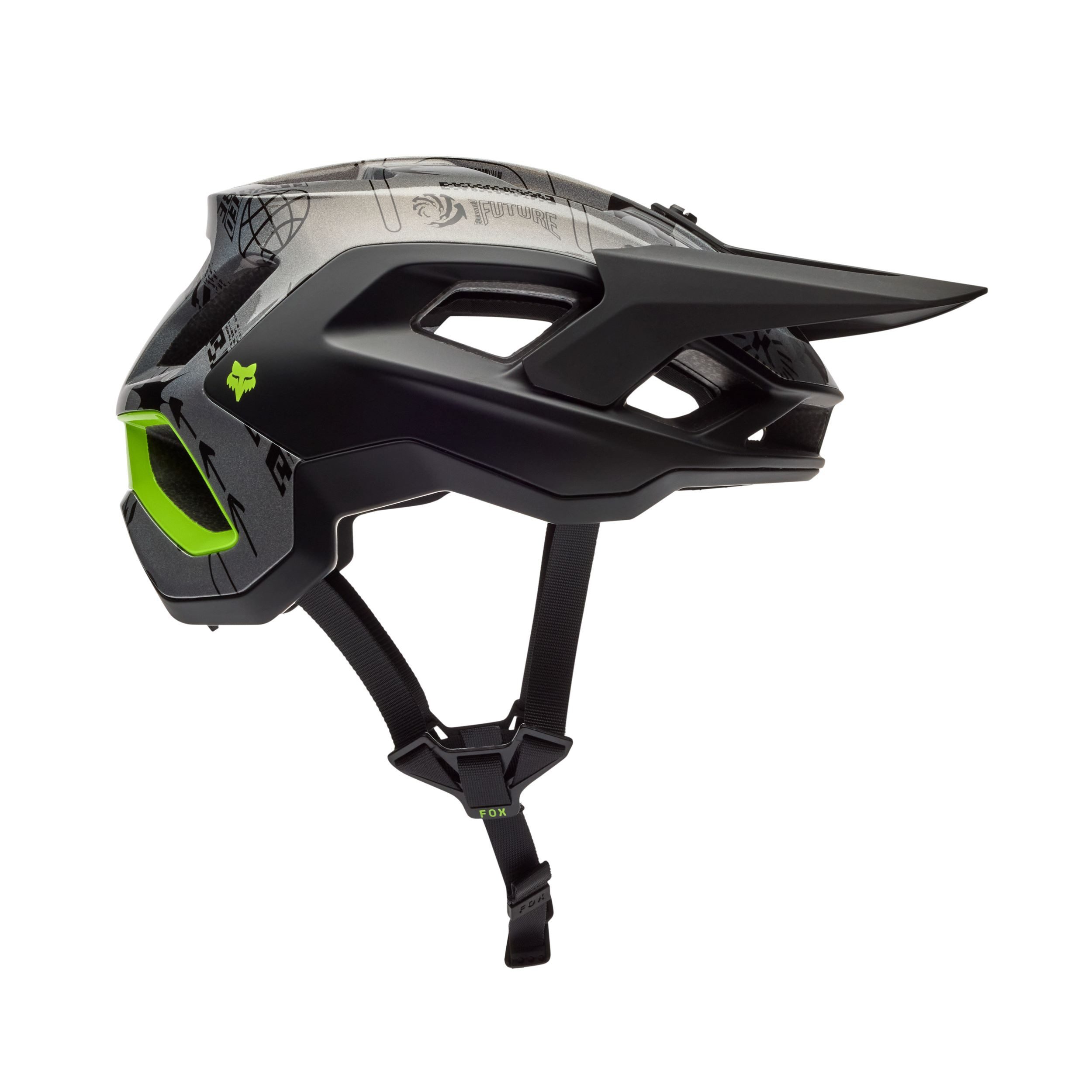 Fox Racing Fahrradhelm Fox Speedframe Pro Lunar Special Edition Fahrradhelm Schwarz