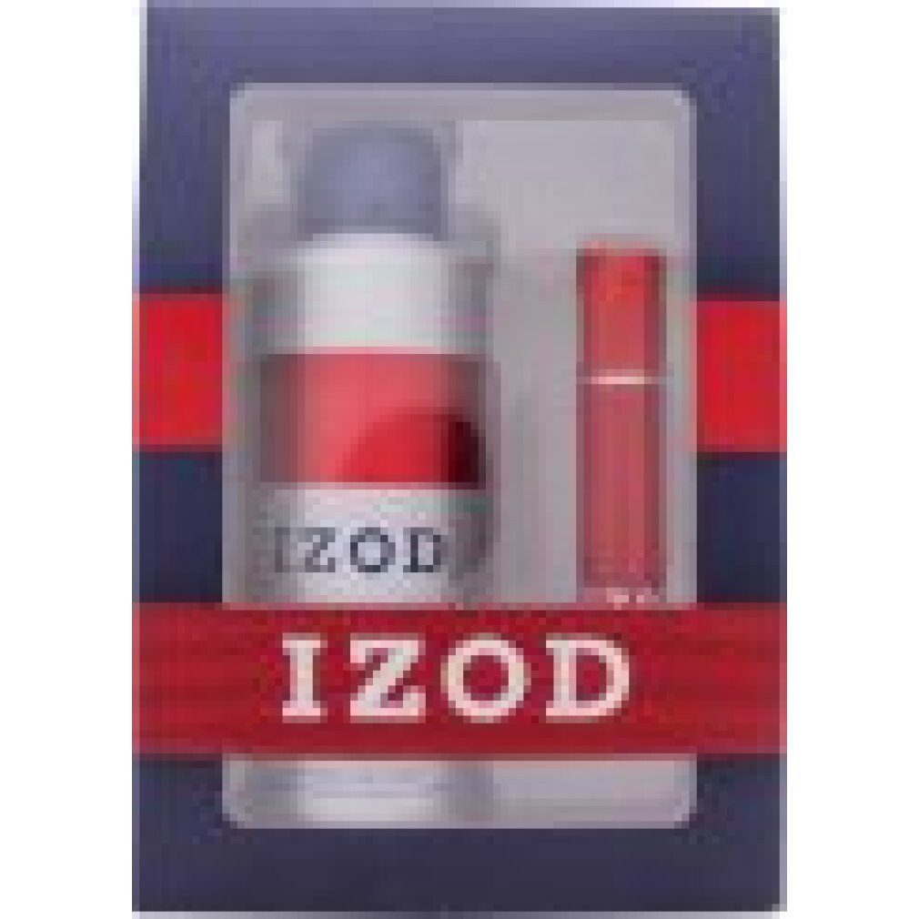 IZOD Eau de Toilette Red Geschenkset 15 ml EDT + 200 ml Körperspray