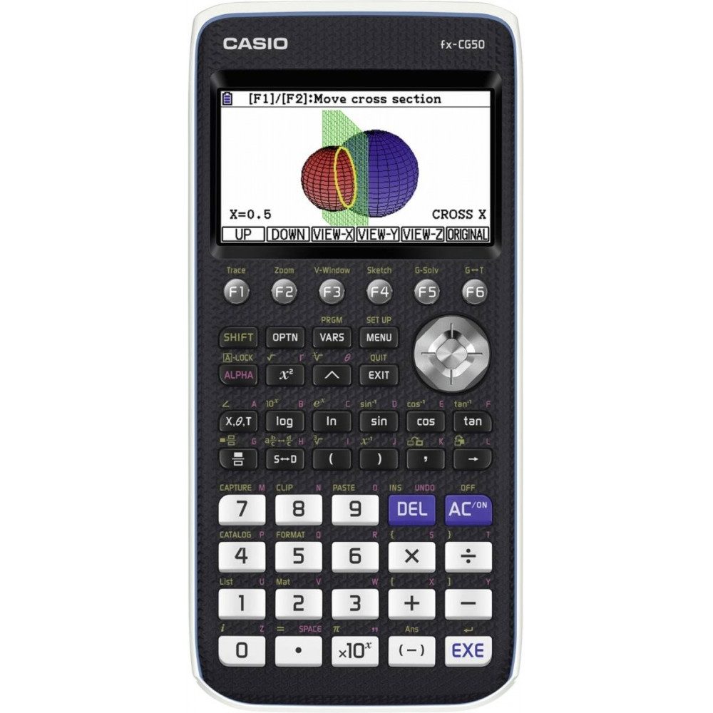 CASIO Taschenrechner Casio FX-CG50 Schwarz-Carbon Grafikrechner
