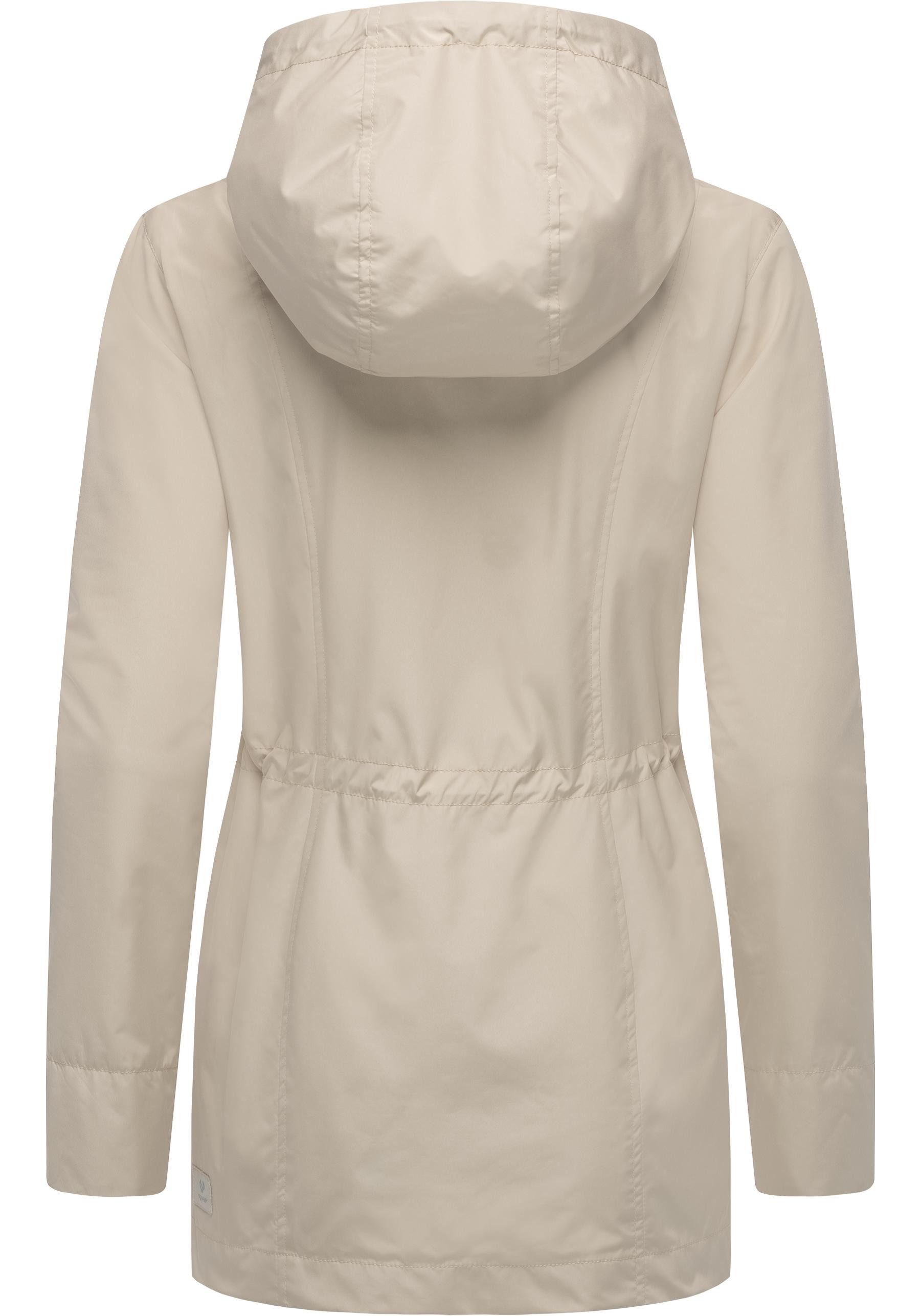 Ragwear Funktionsjacke Monadetta A Wasserdichte und atmungsaktive Übergangsjacke mit Kapuze