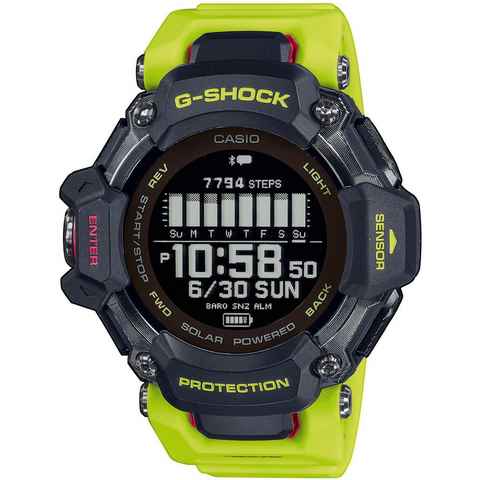 CASIO G-SHOCK GBD-H2000-1A9ER Smartwatch, Solaruhr, Armbanduhr, Herrenuhr, Stoppfunktion, Weltzeit
