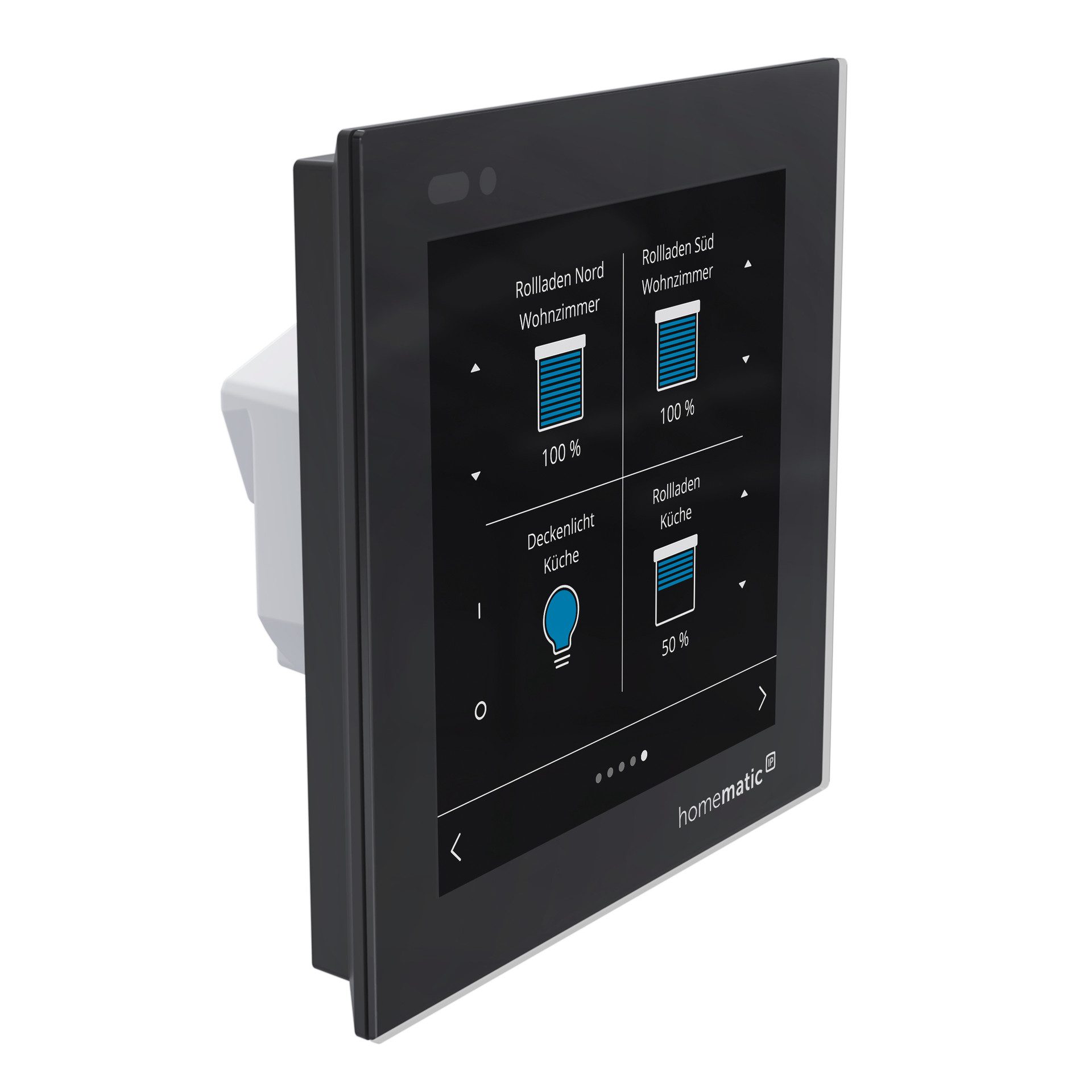 Homematic IP Glasdisplay Smart-Home-Steuerelement