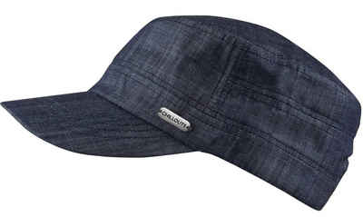 chillouts Army Cap "Corfu Hat" Denim-Look aus Baumwolle