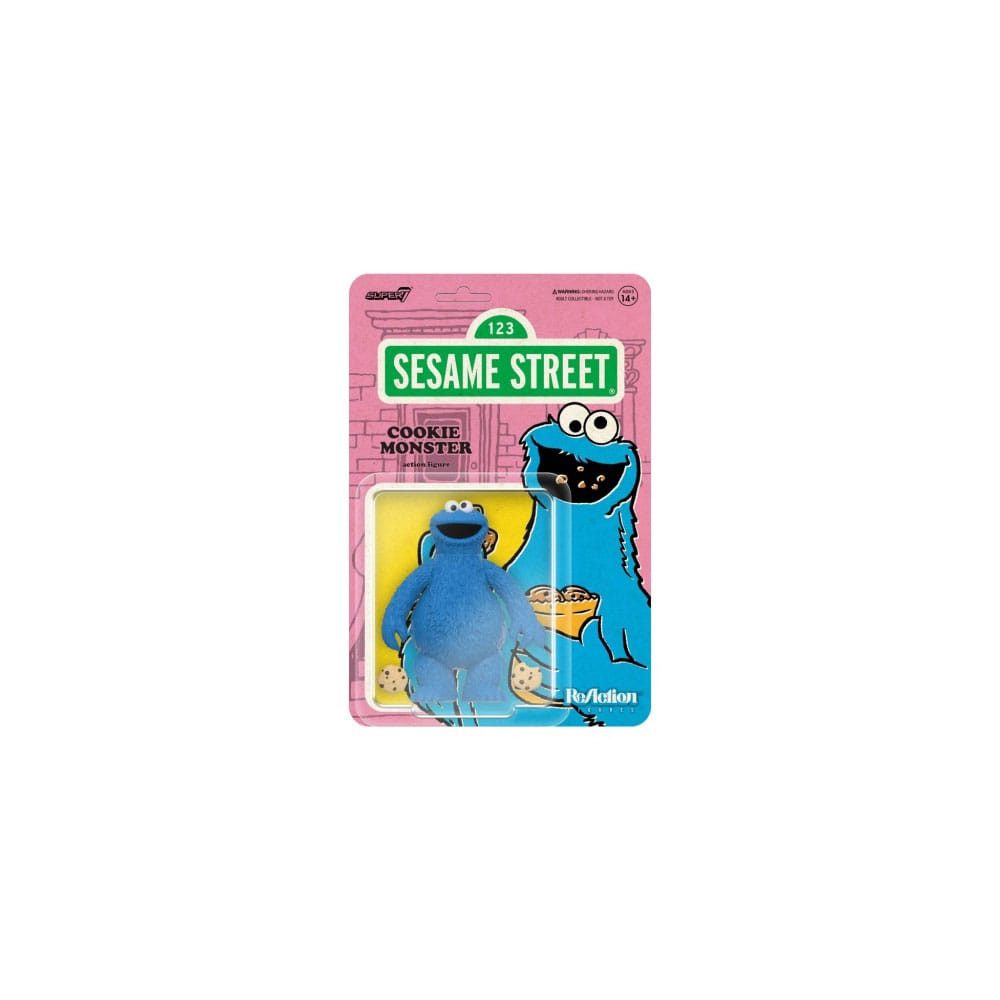 Super7 Actionfigur Sesamstraße ReAction Wave 02 Krümelmonster 10 cm
