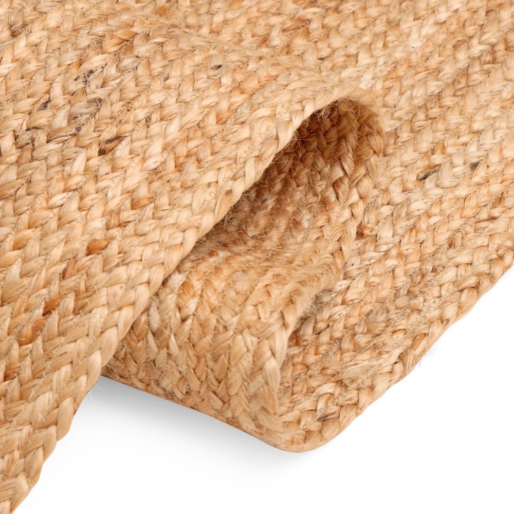 LebensWohnArt Teppich Natürlicher Jute-Teppich NATURE rechteckig diverse Größen, Höhe: 1 mm – Bild 5 von 5