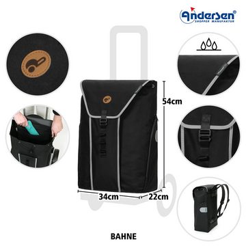 Andersen Einkaufstrolley Shopper Tasche Bahne in Gelb oder Grau