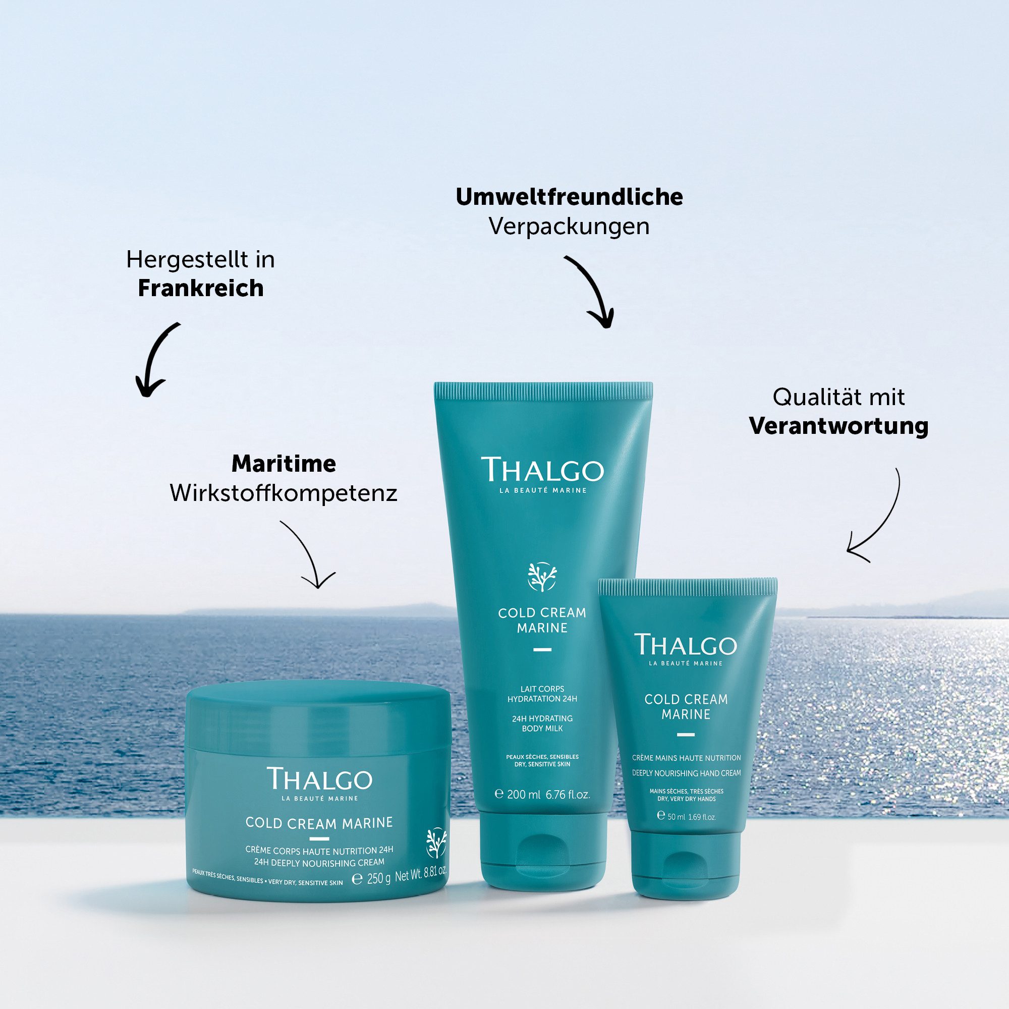 THALGO Tagescreme Feuchtigkeitsspendende Handcreme