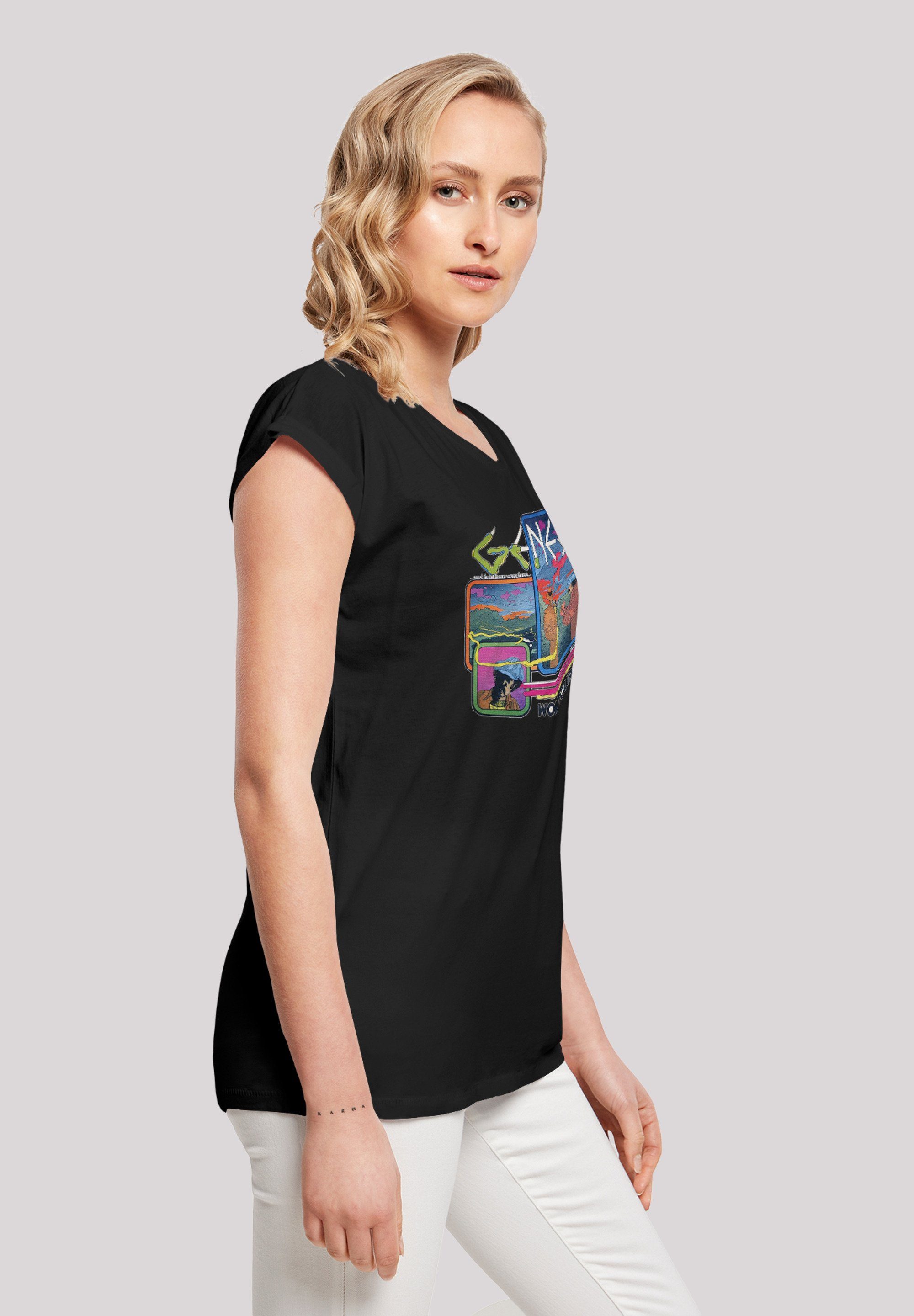 Damen Shirts F4NT4STIC T-Shirt Extended Shoulder T-Shirt 'Genesis World Tour 78'