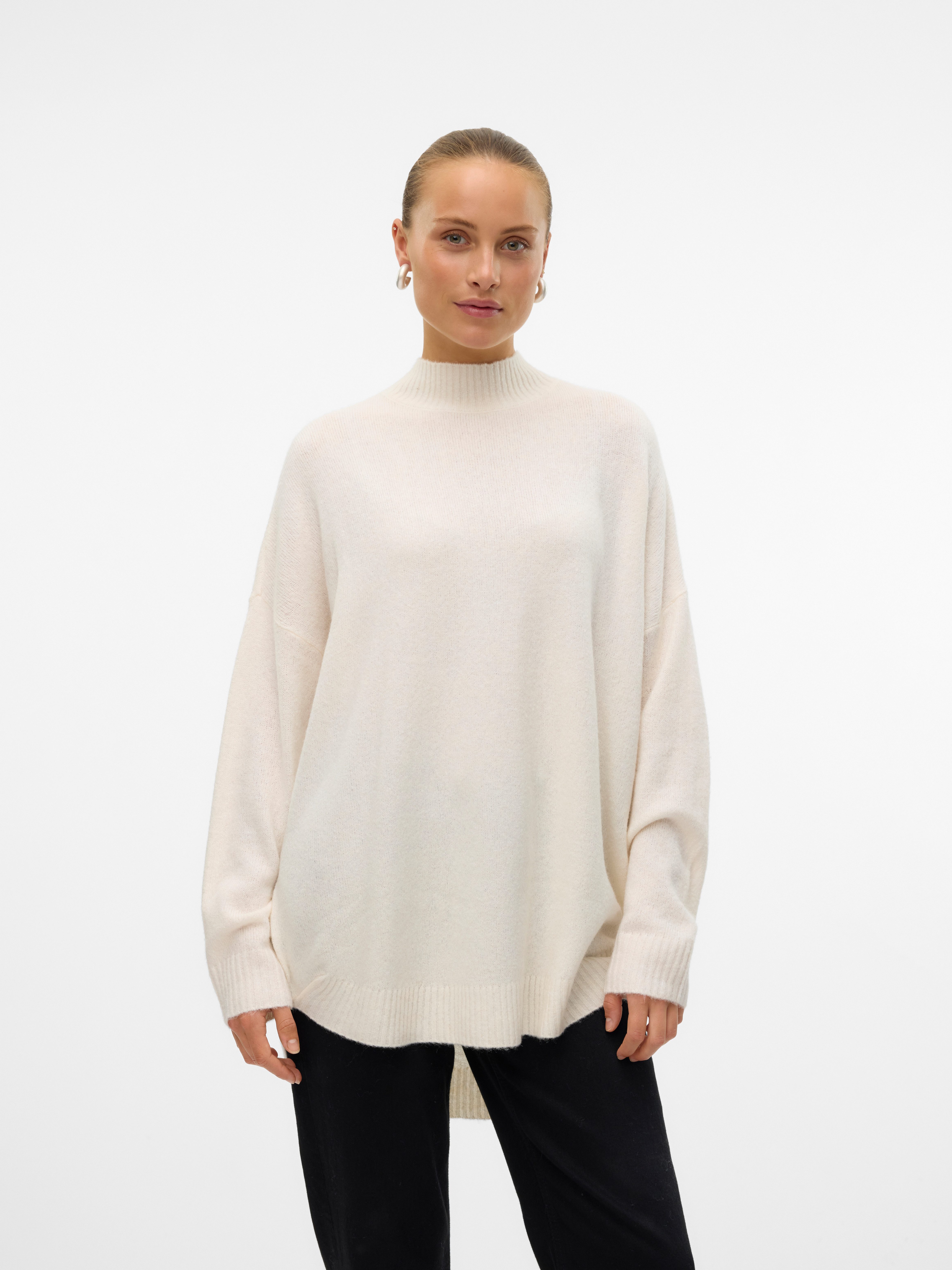 Vero Moda Strickpullover VMPLAZA LS HIGHNECK günstig online kaufen
