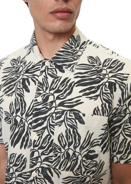 Marc O'Polo Kurzarmhemd mit floralem Allover-Print