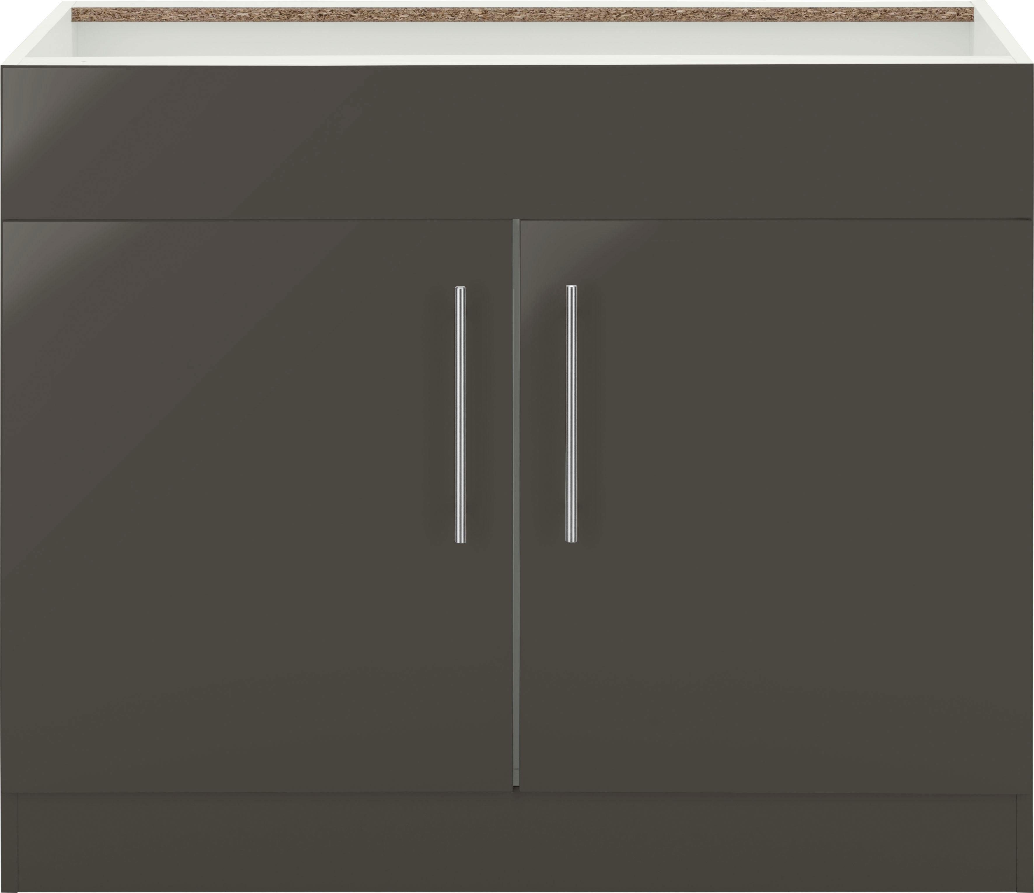 wiho Küchen Spülenschrank Cali 100 cm breit, ohne Arbeitsplatte