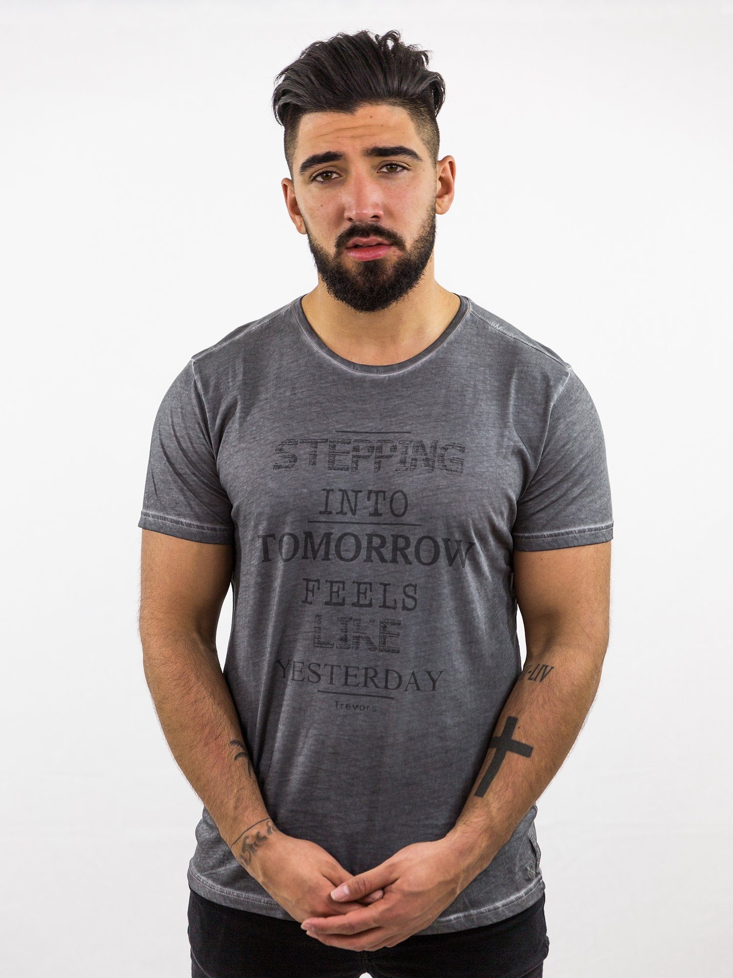 Frontprint DAILY´S KENNY: Herren mit softes T-Shirt T-Shirt Loft