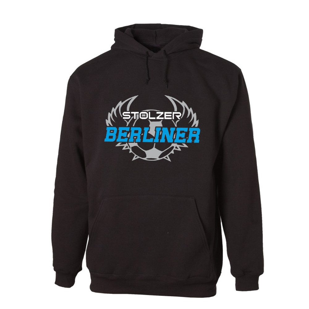 G-graphics Hoodie Stolzer Berliner (blau) Unisex Pullover mit einem Motiv für den echten Fan
