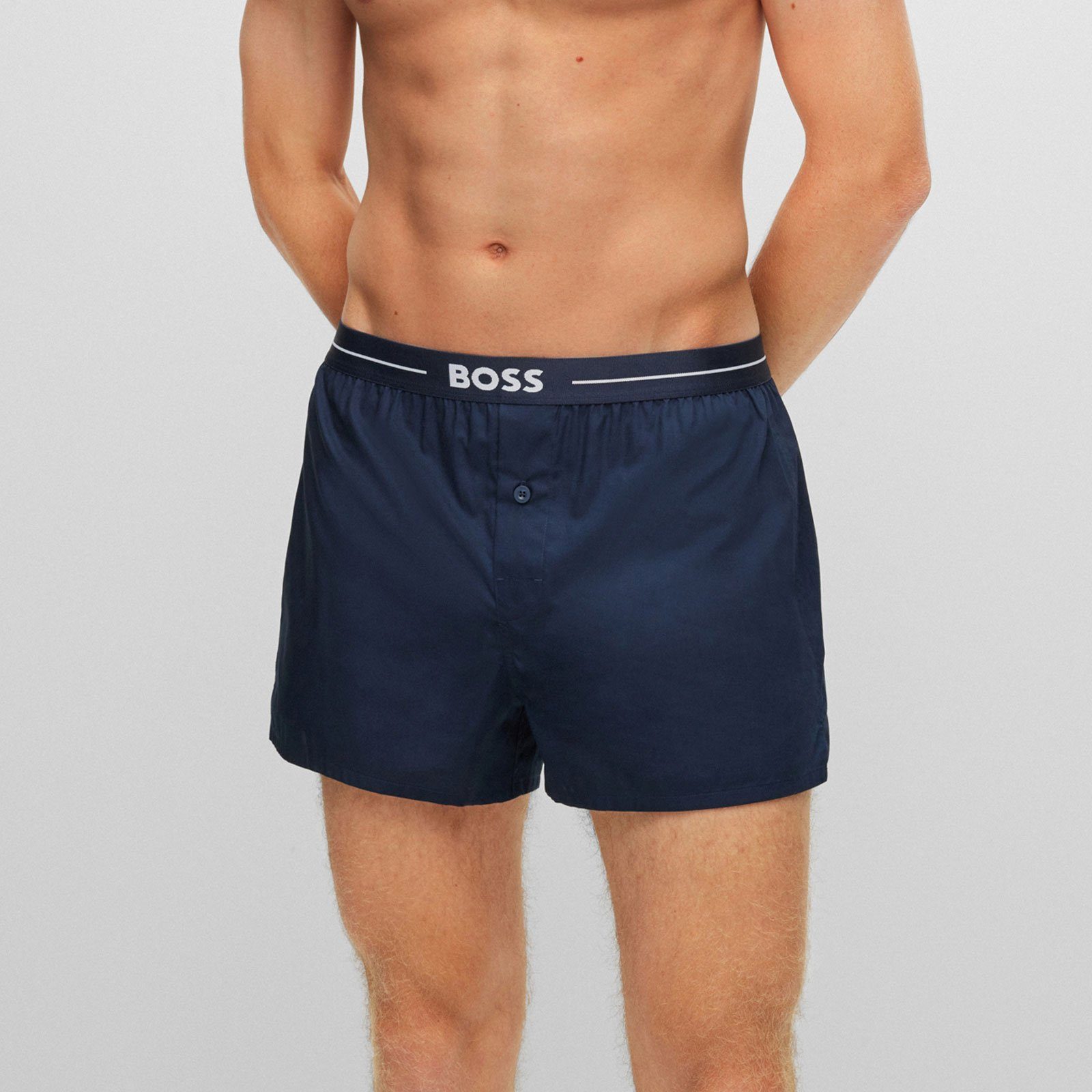 BOSS Webboxer Woven Boxer EW (2-St) mit komfortablem Webgummibund günstig online kaufen