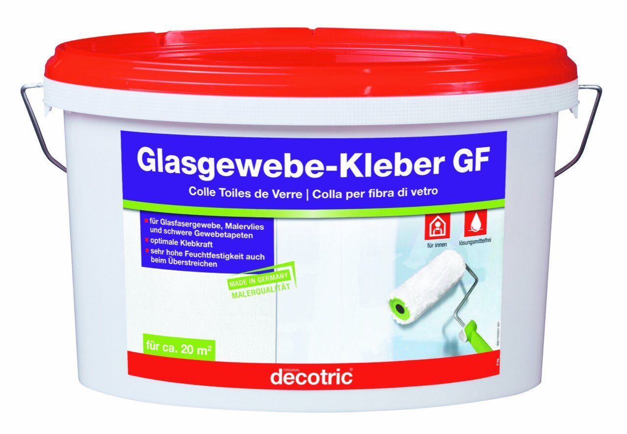 Decotric Glasgewebe-Kleber decotric® Kleister 5 GF kg