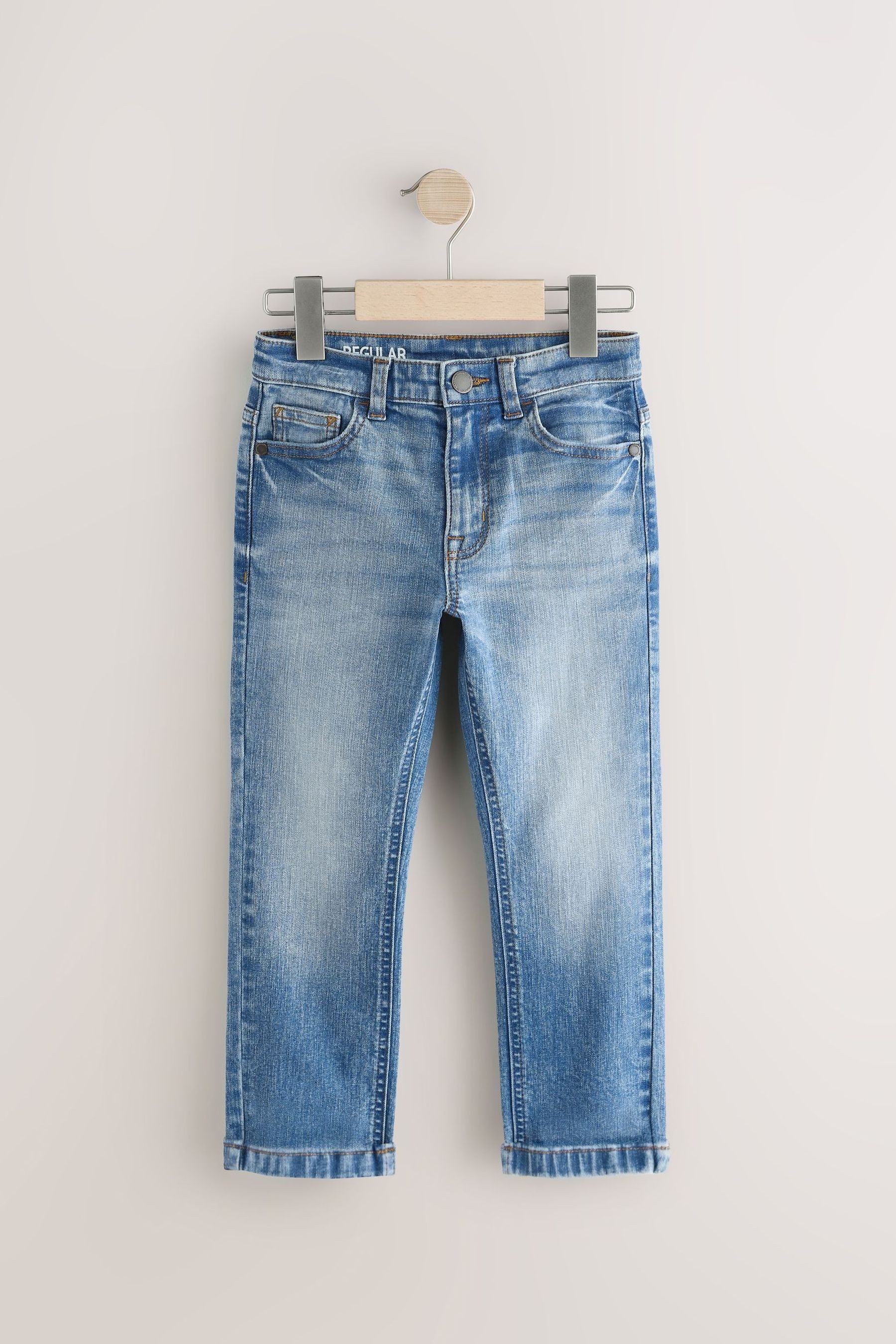 Next Regular-fit-Jeans Regular Fit Jeans mit Stretch (1-tlg)