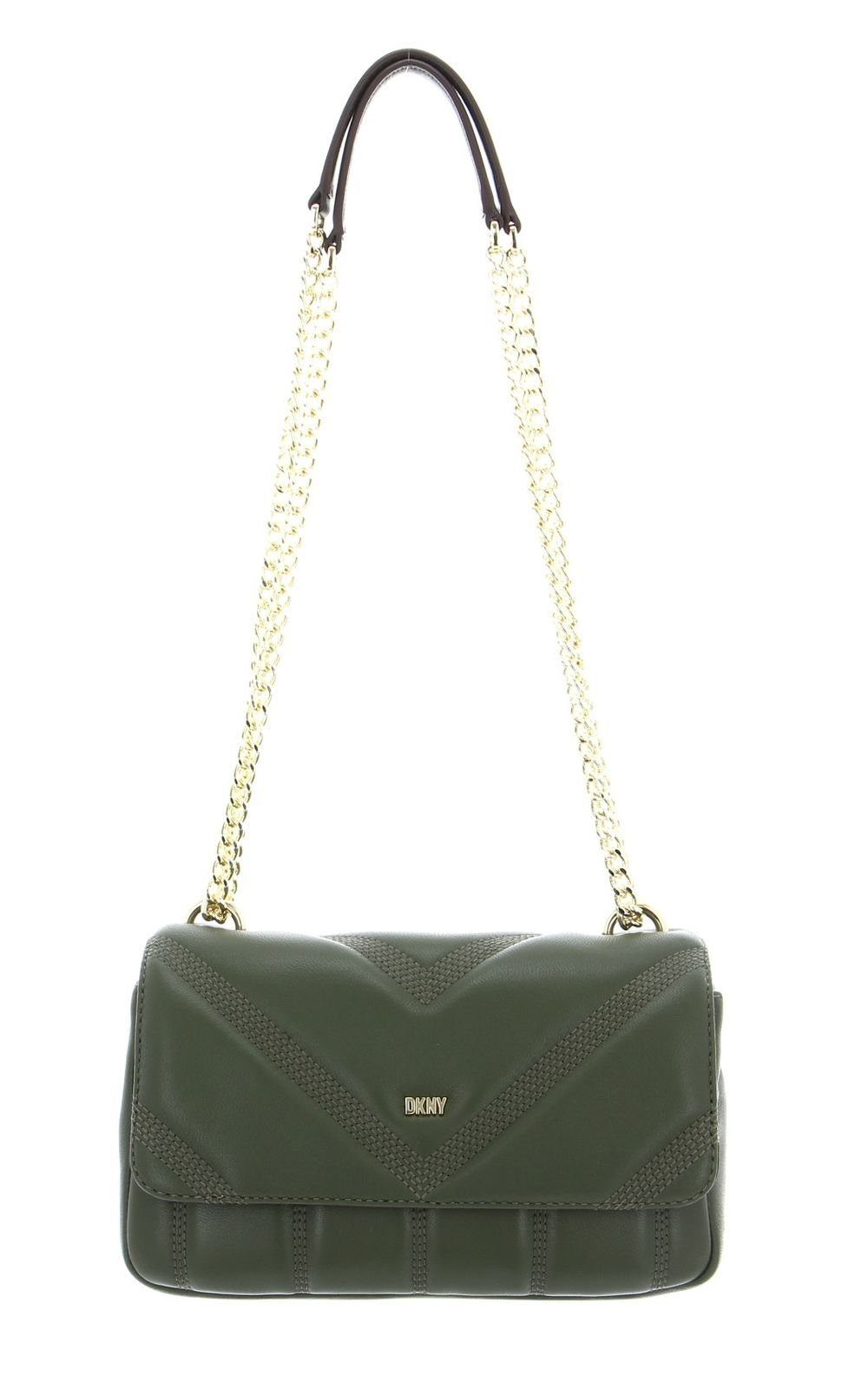 Becca Army Green Schultertasche DKNY