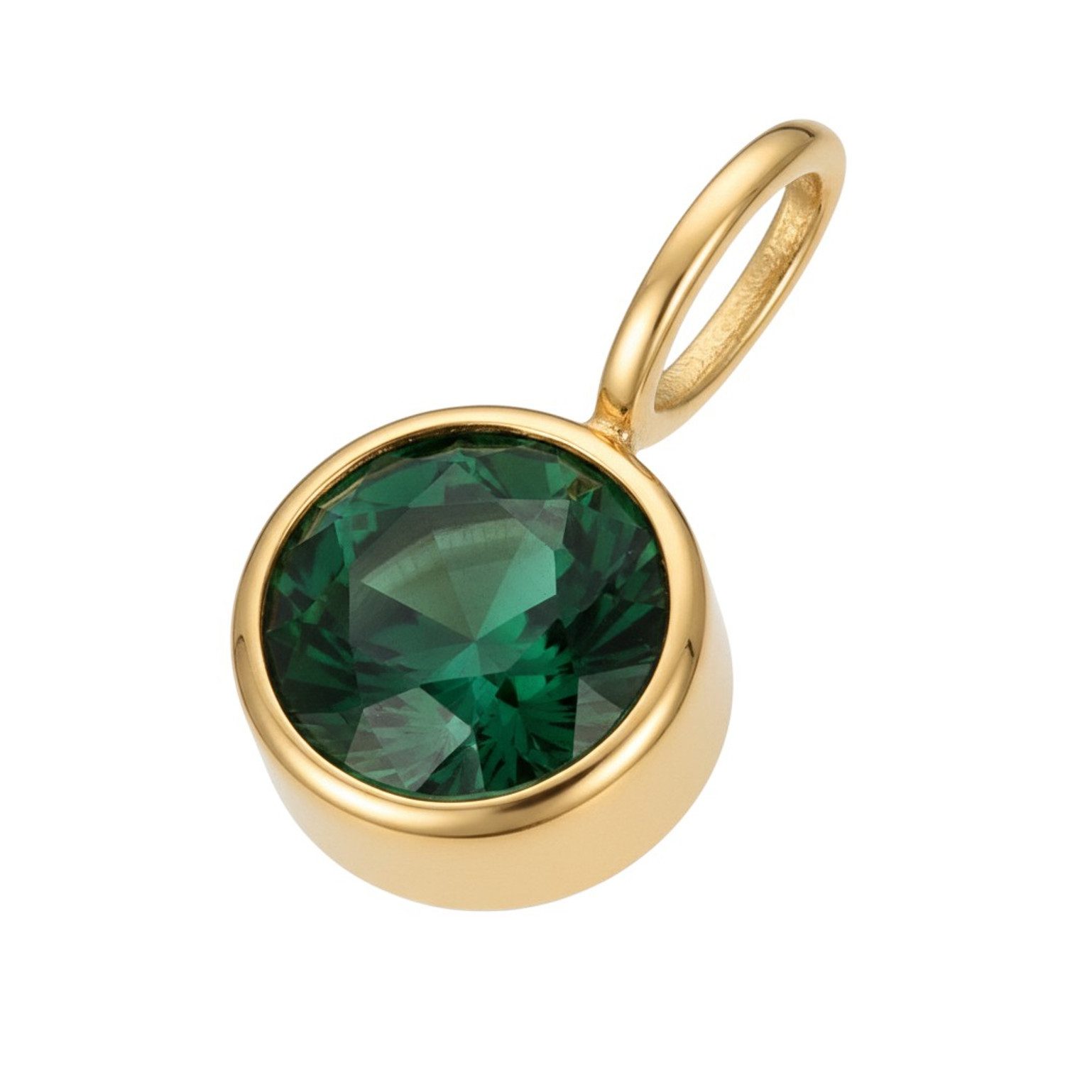 KARMA Charm-Kette Glückskette zum selbst zusammenstellen Halskette (zum kombinieren, verschiedene Glücksanhänger), Sternzeichen Schutzengel Geburtsstein